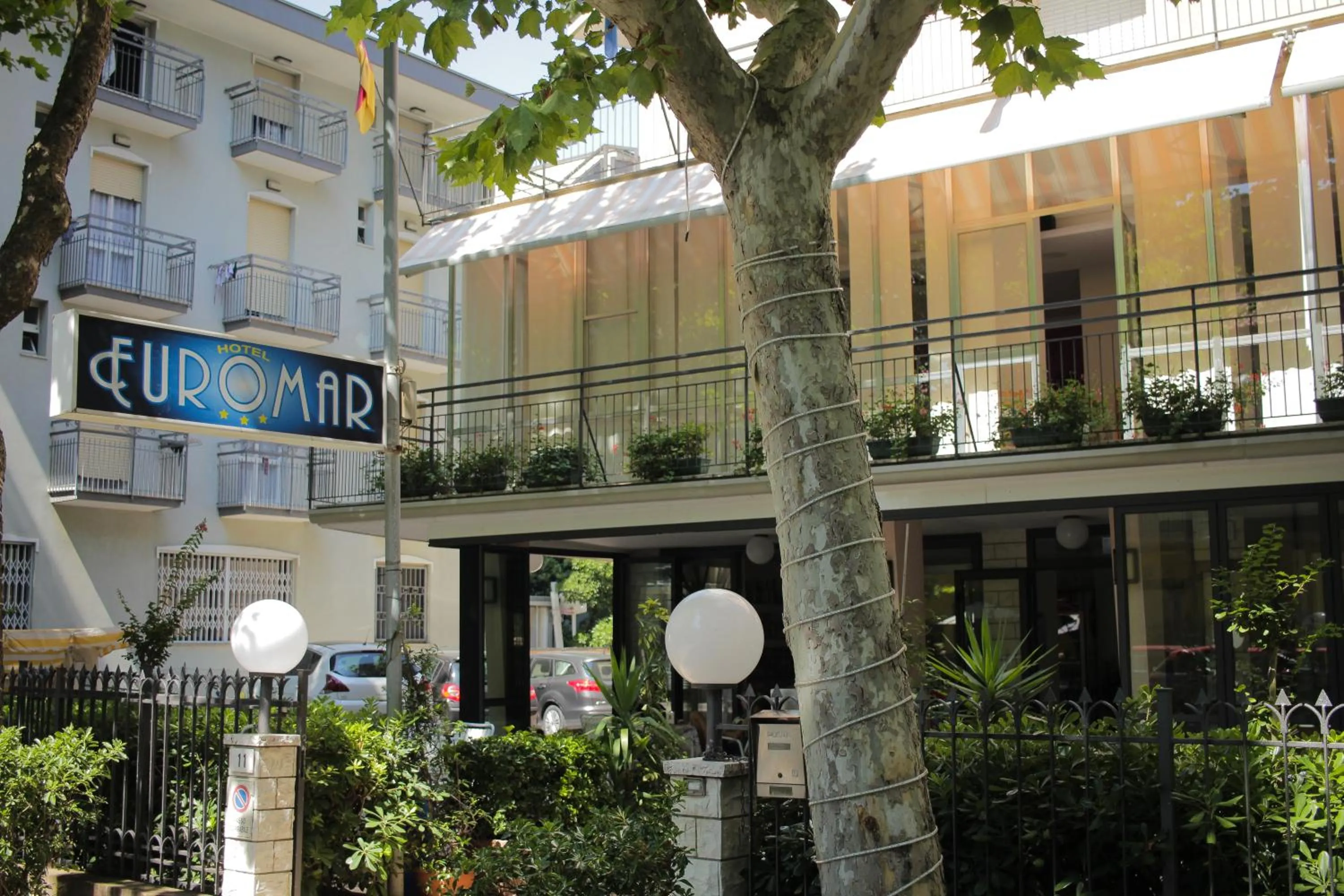 Garden in Hotel Euromar