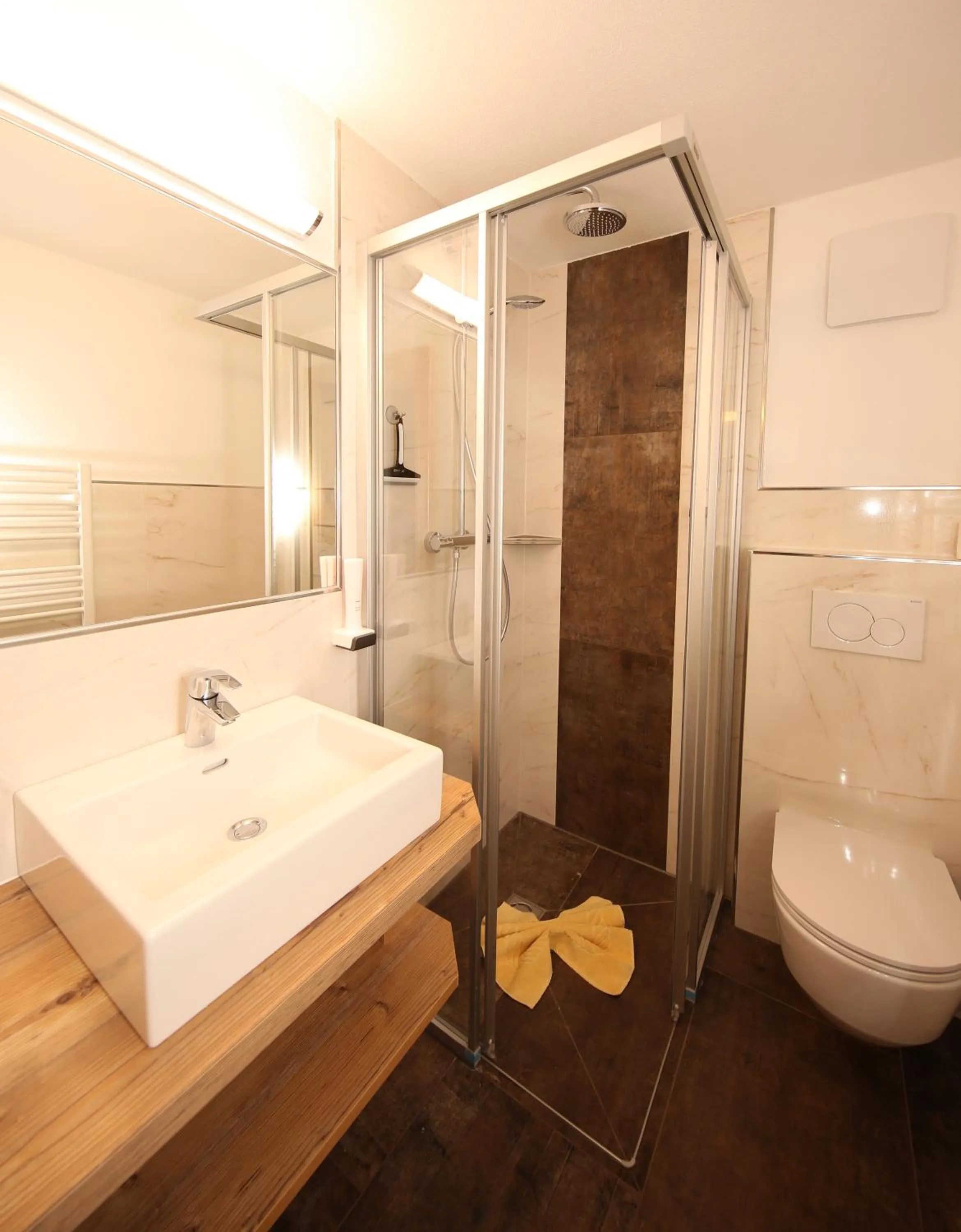 Bathroom in Aparthotel DAS Hochkönig