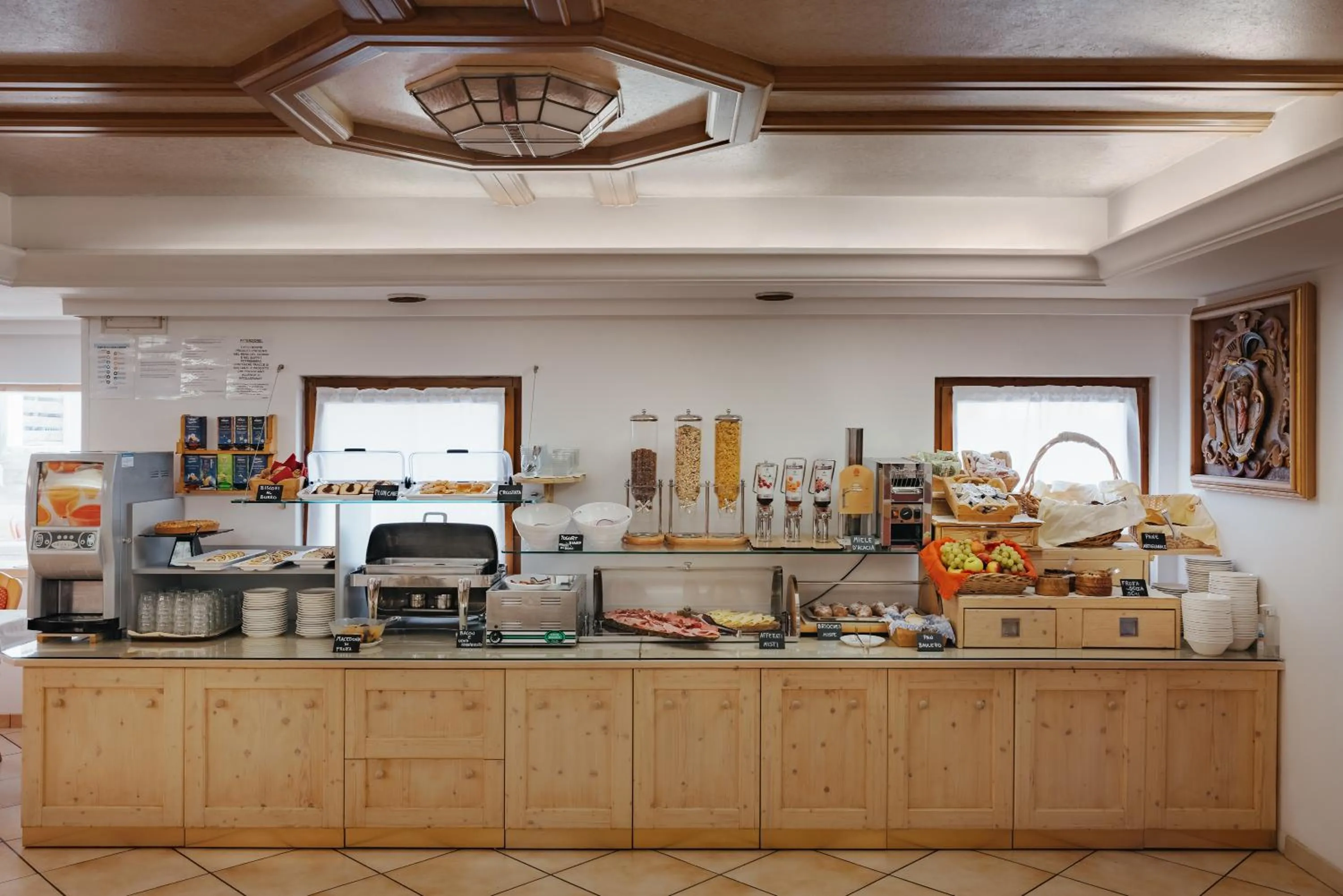 Breakfast in Hotel La Montanara Predazzo