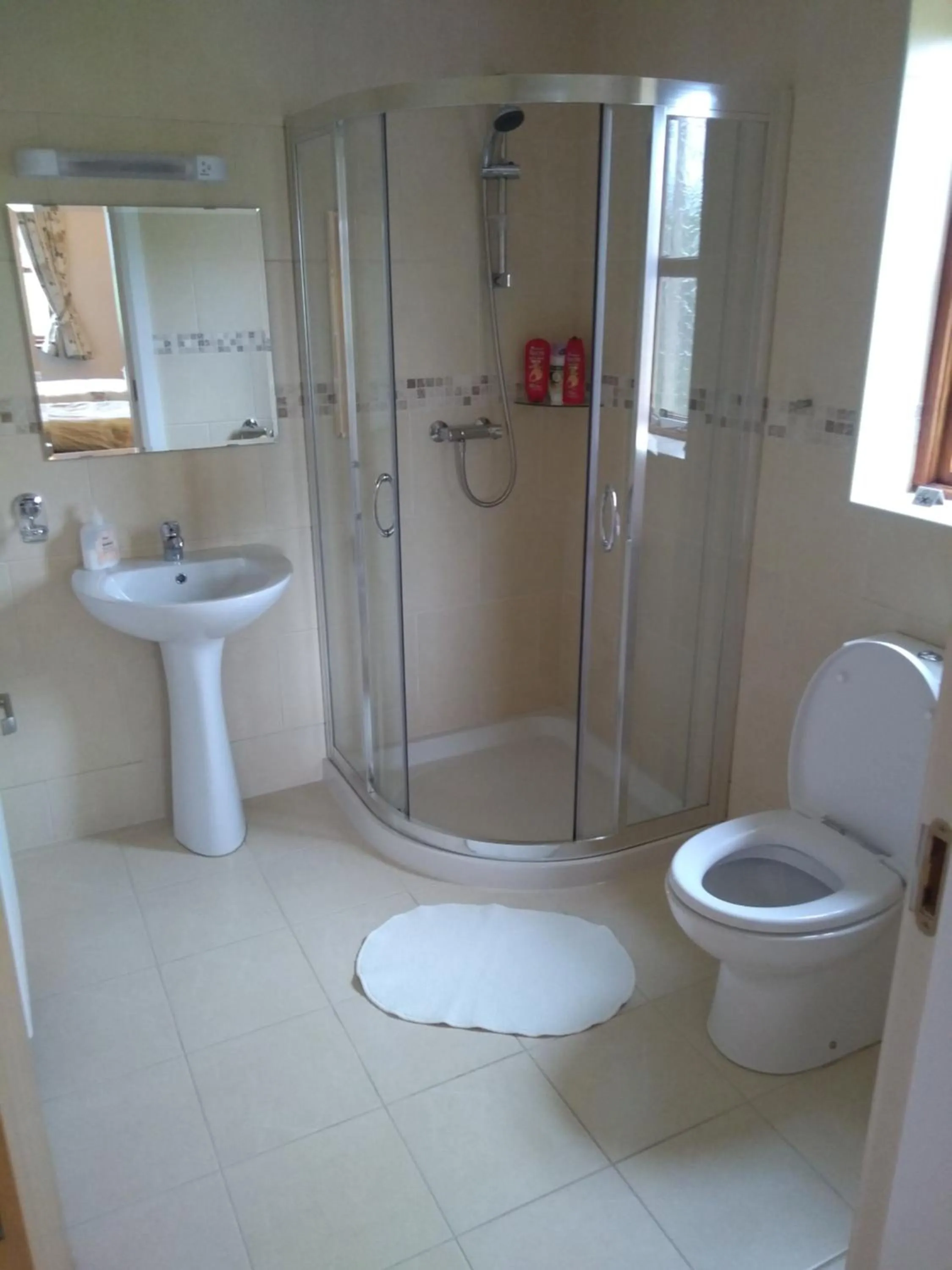 Shower in Tollyrose Country House