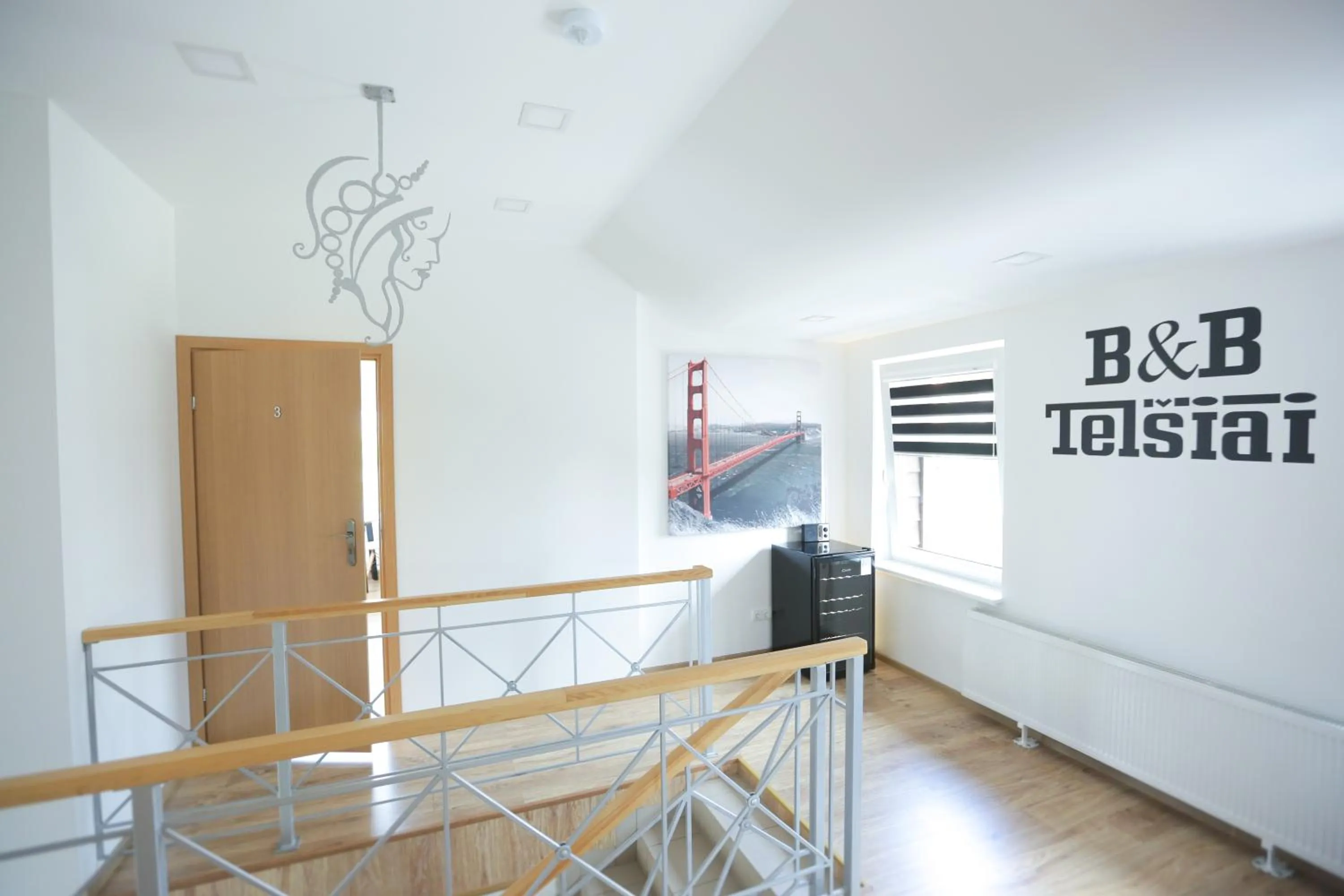 Property building, Bed in B&B Hotel Telsiai