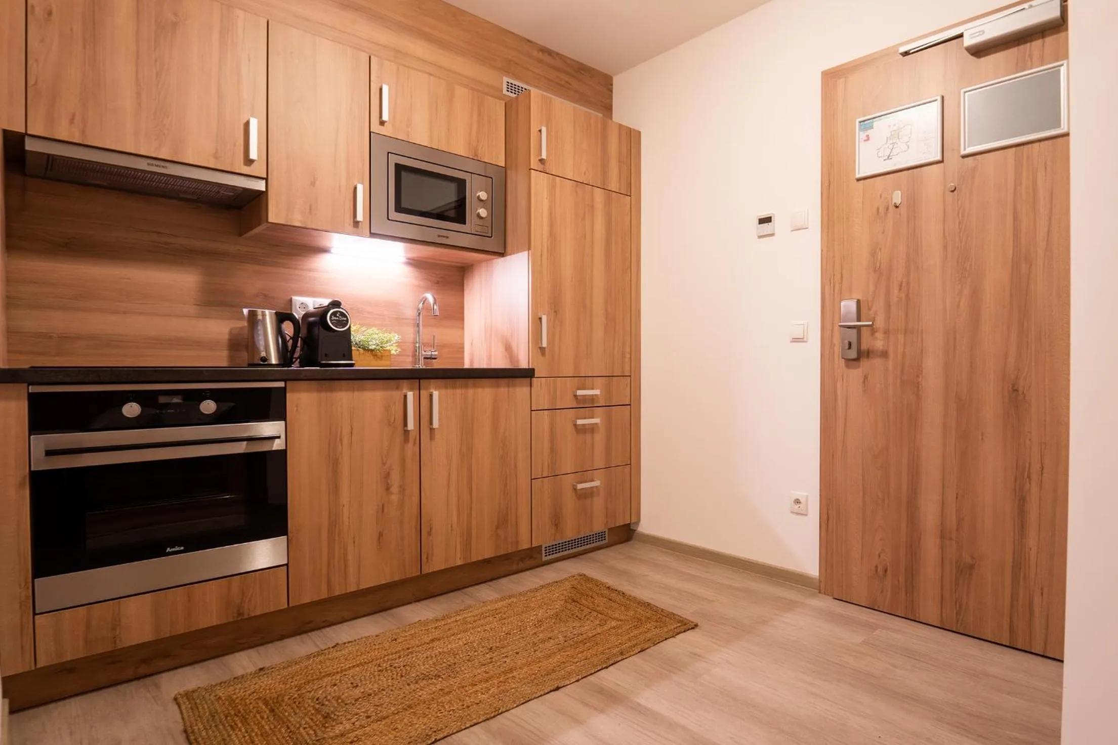 Kitchen or kitchenette in Hotel St Georg - Regensburg