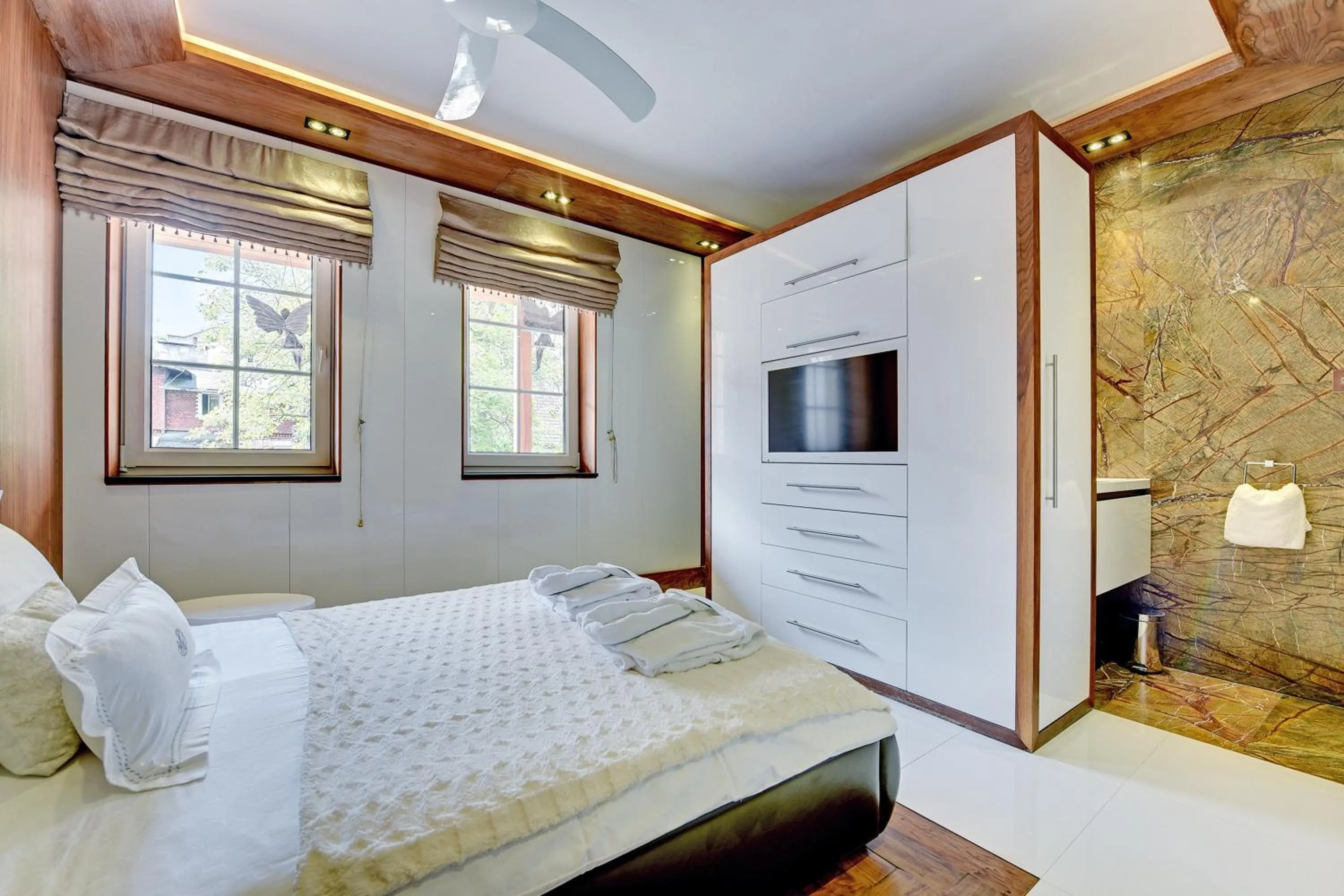 Bed in Mała Anglia - Boutique Apartments & SPA