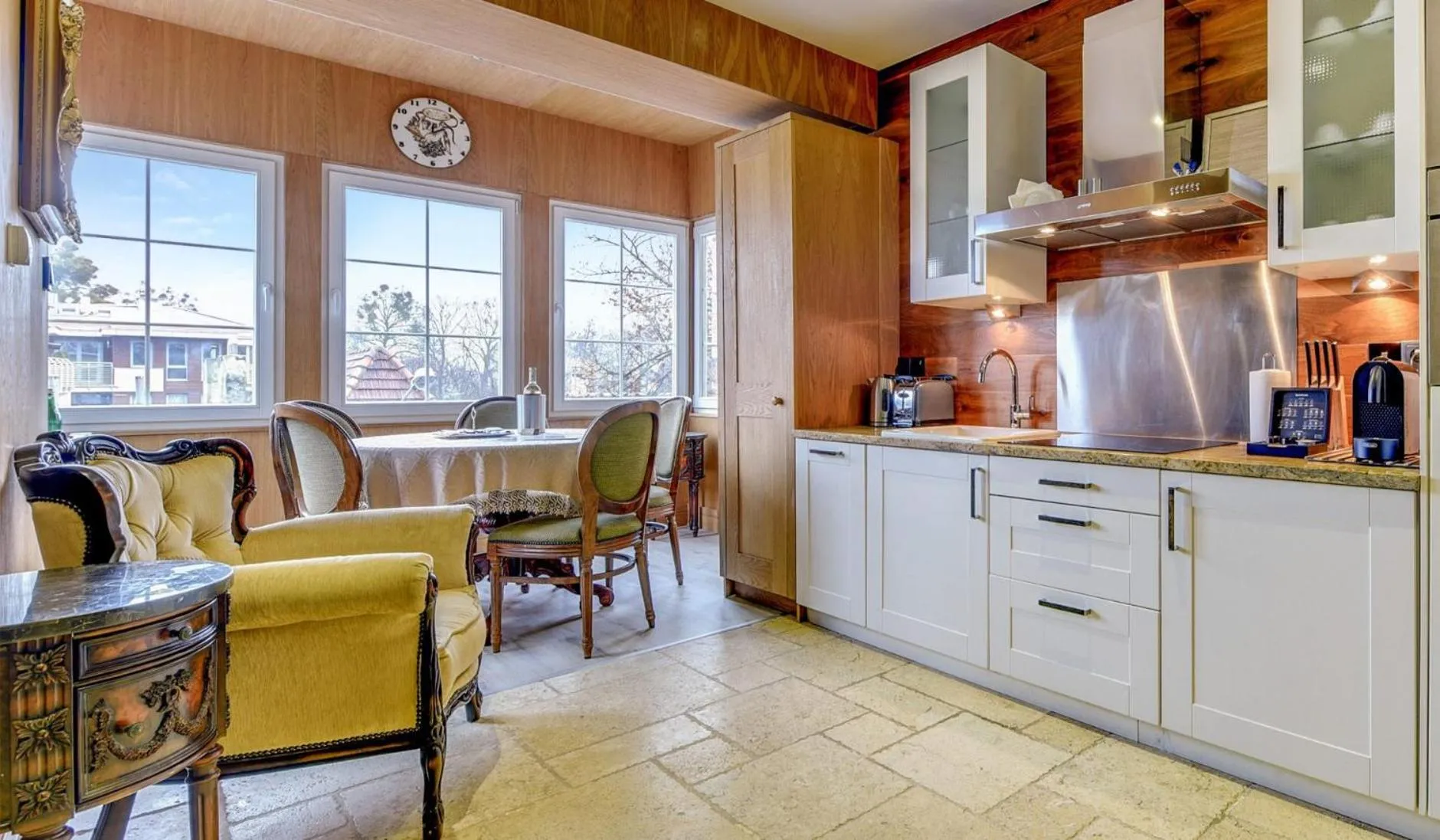 Kitchen or kitchenette in Mała Anglia - Boutique Apartments & SPA