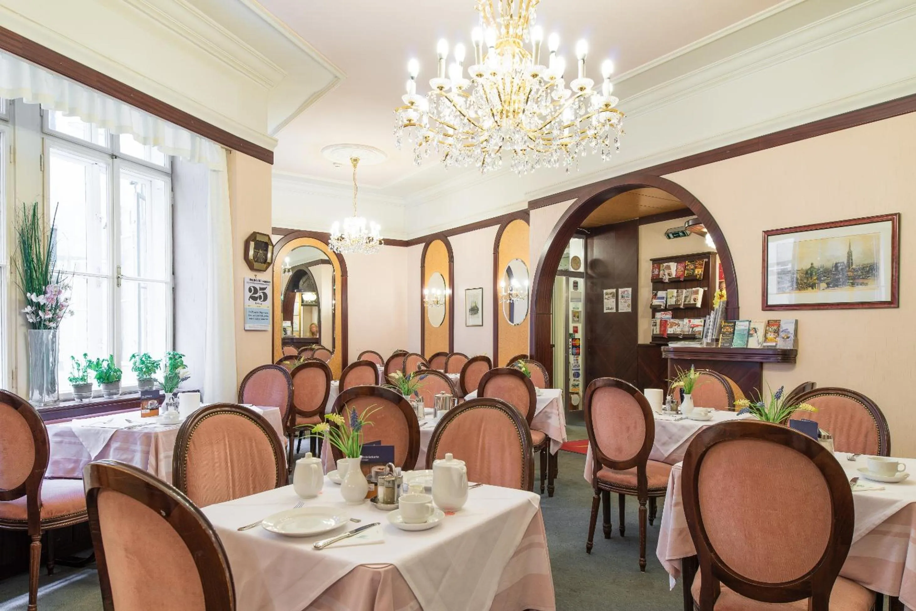 Restaurant/places to eat in Pension Neuer Markt