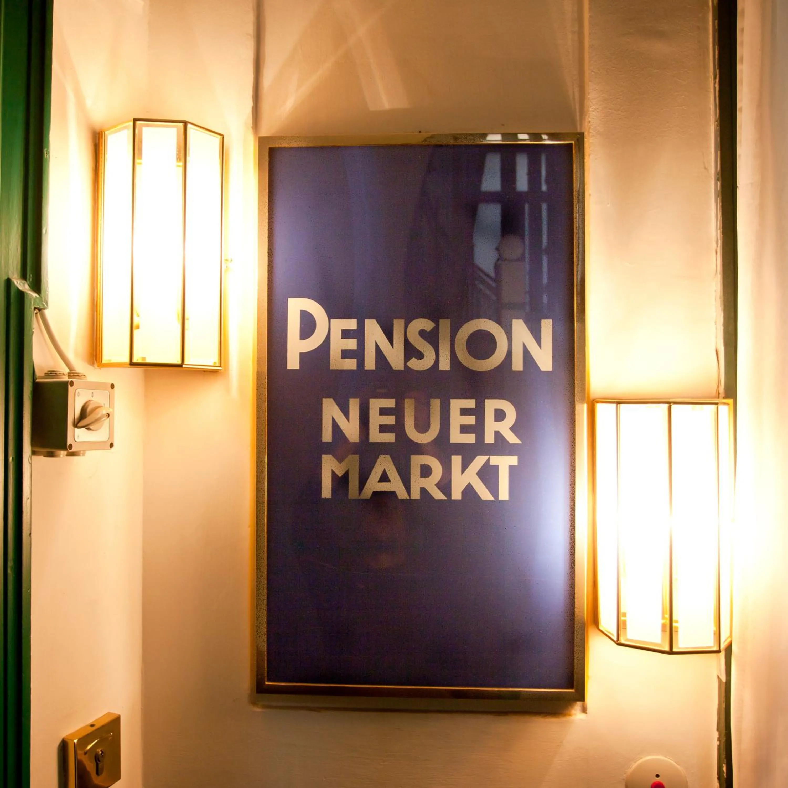 Decorative detail in Pension Neuer Markt