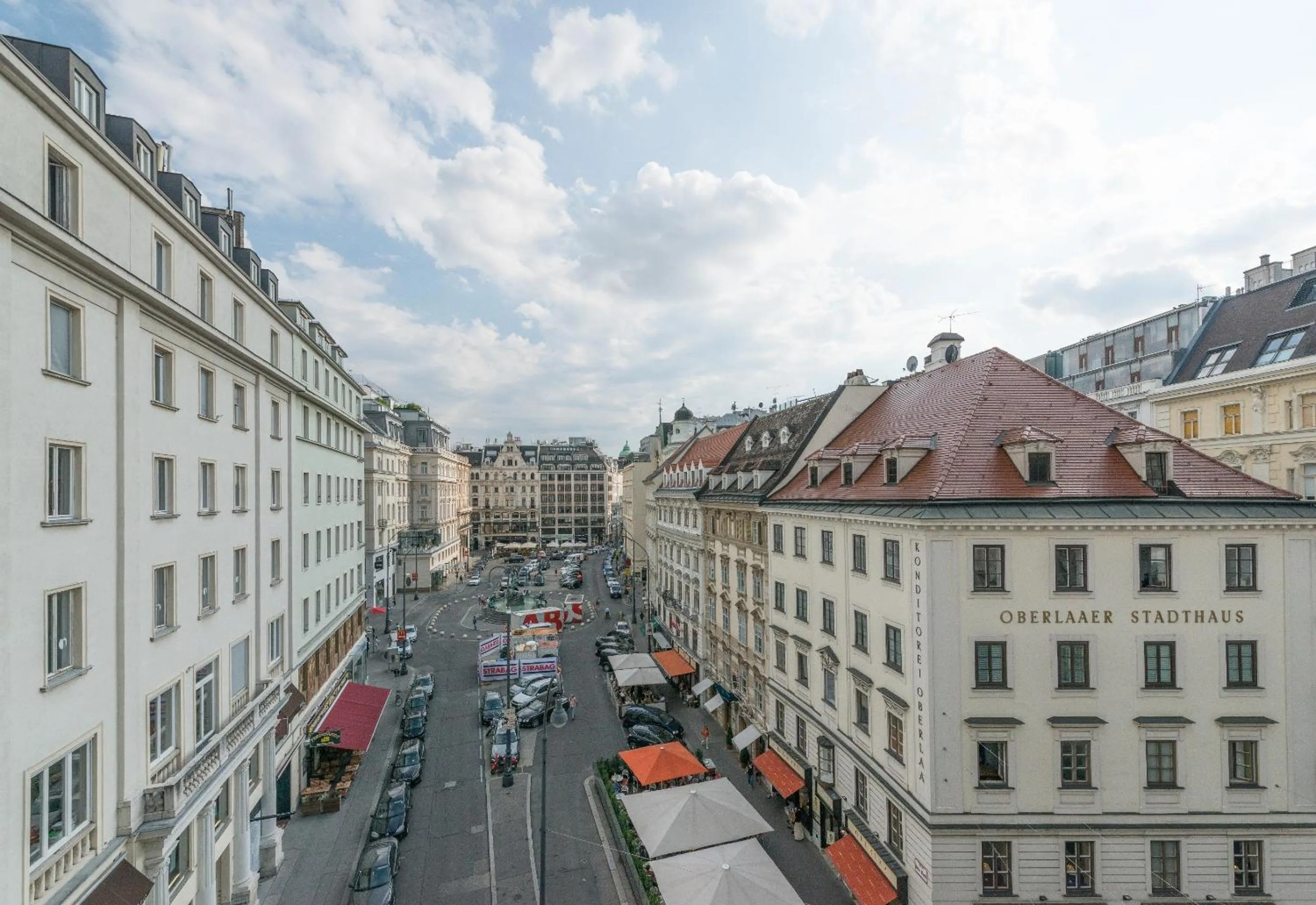 View (from property/room) in Pension Neuer Markt