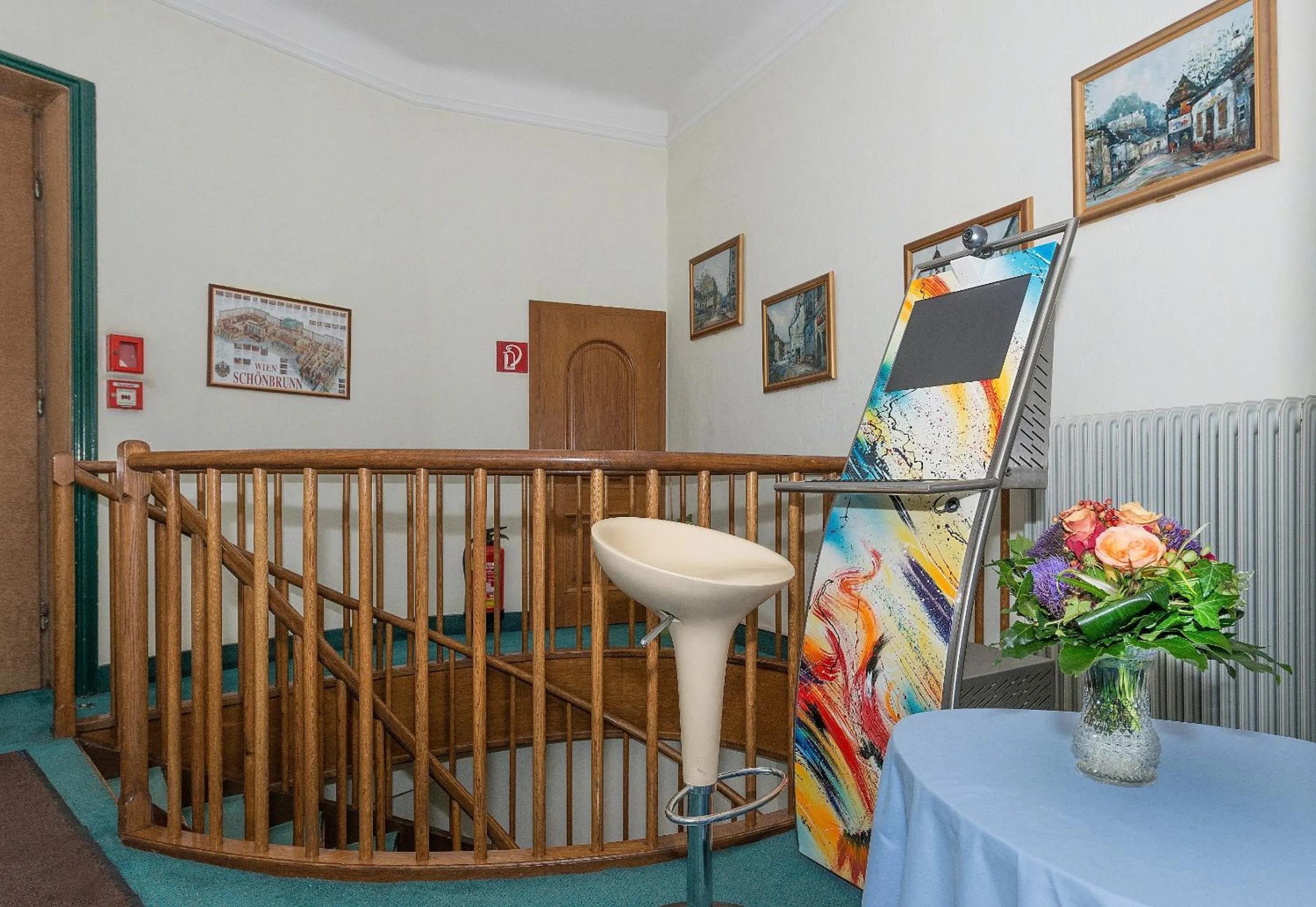 Lobby or reception in Pension Neuer Markt