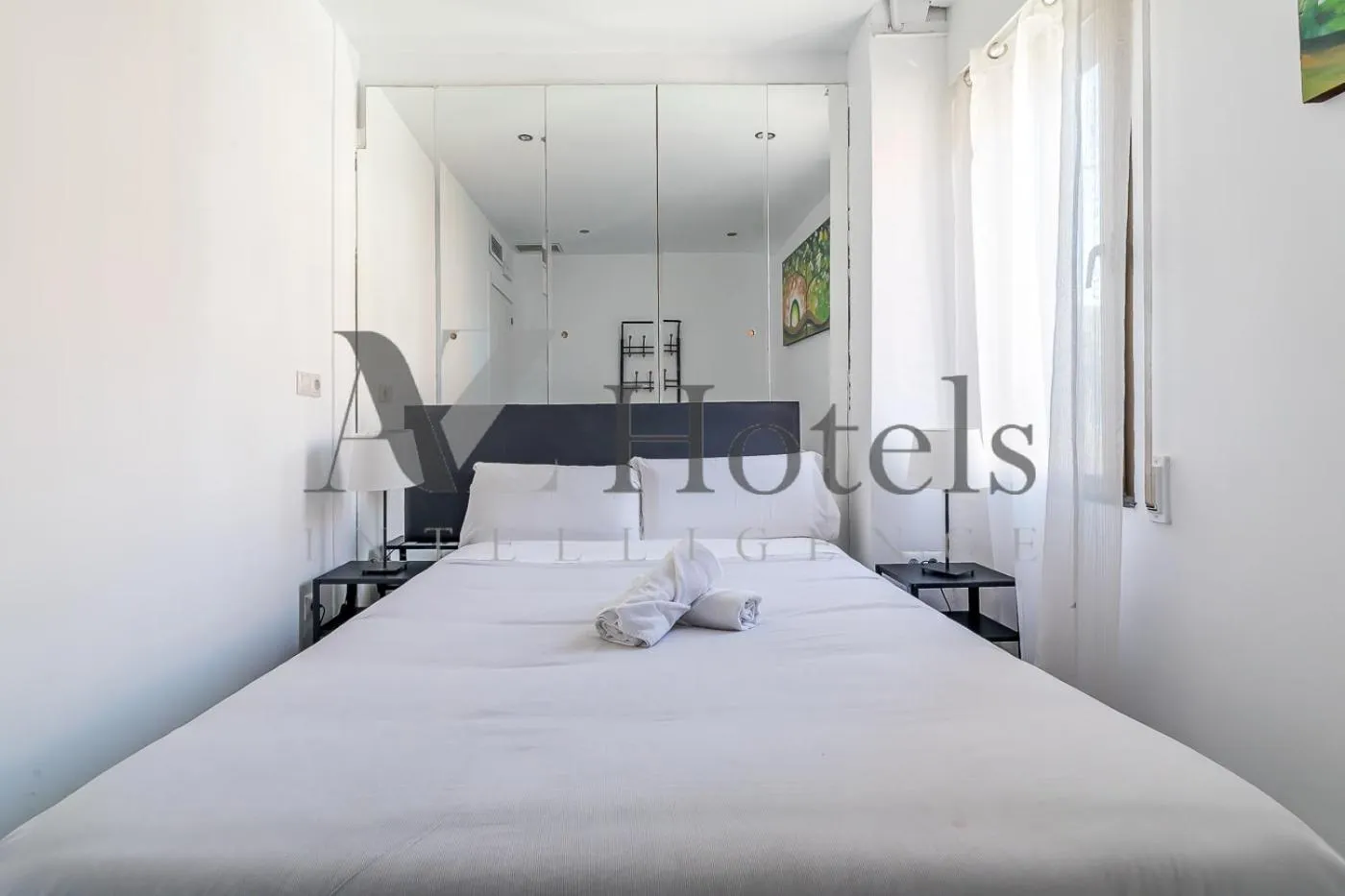 Bedroom, Bed in AYZ Ulises - Auto check-in property
