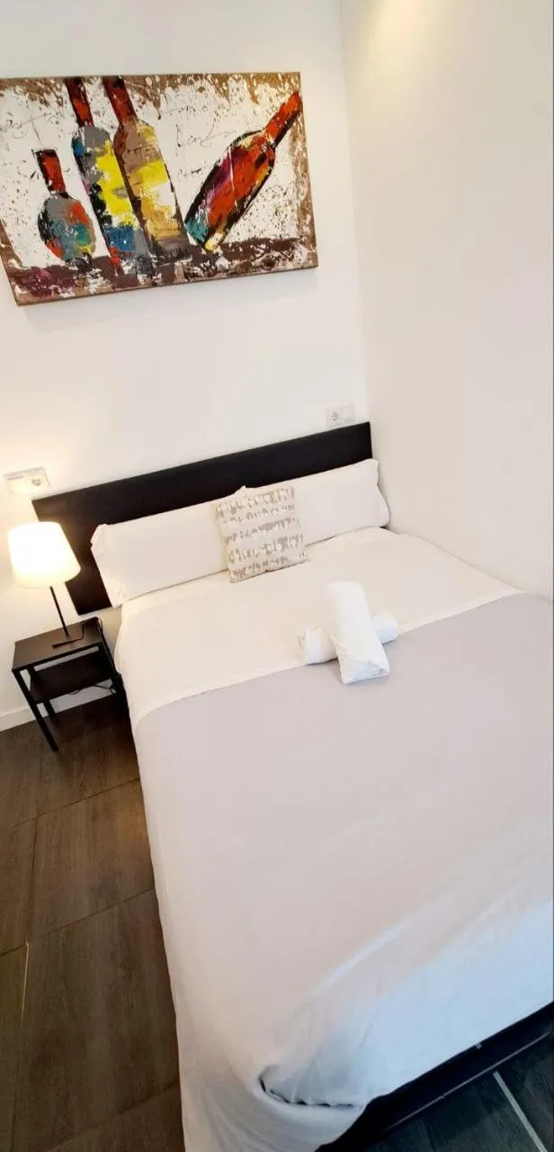 Bed in AYZ Ulises - Auto check-in property