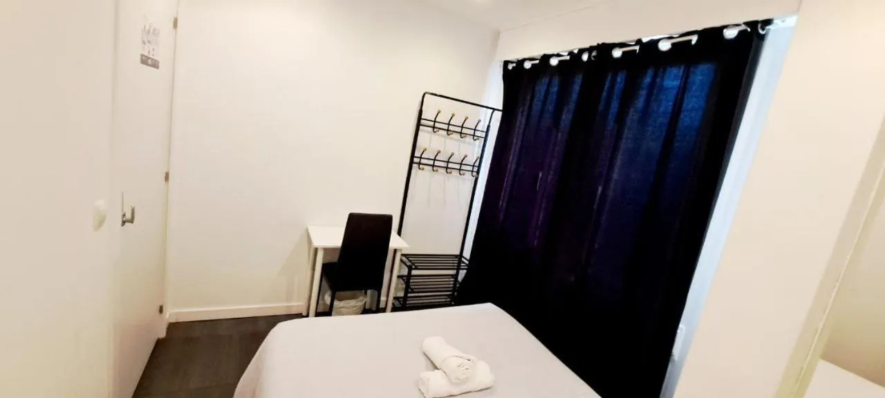 Bed in AYZ Ulises - Auto check-in property