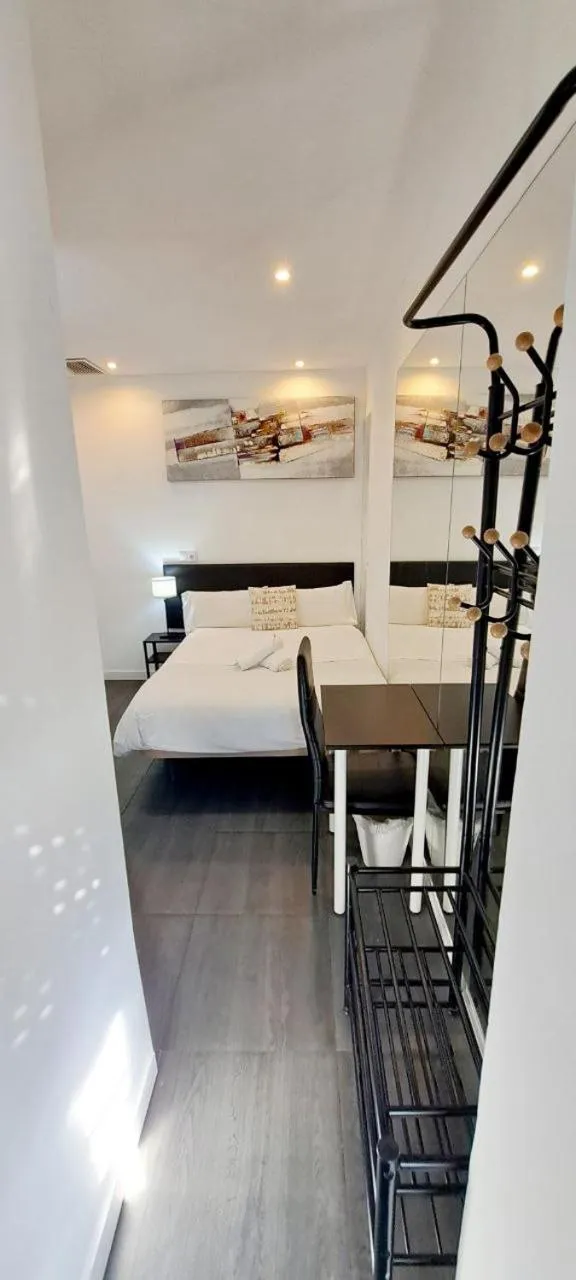 Bed in AYZ Ulises - Auto check-in property