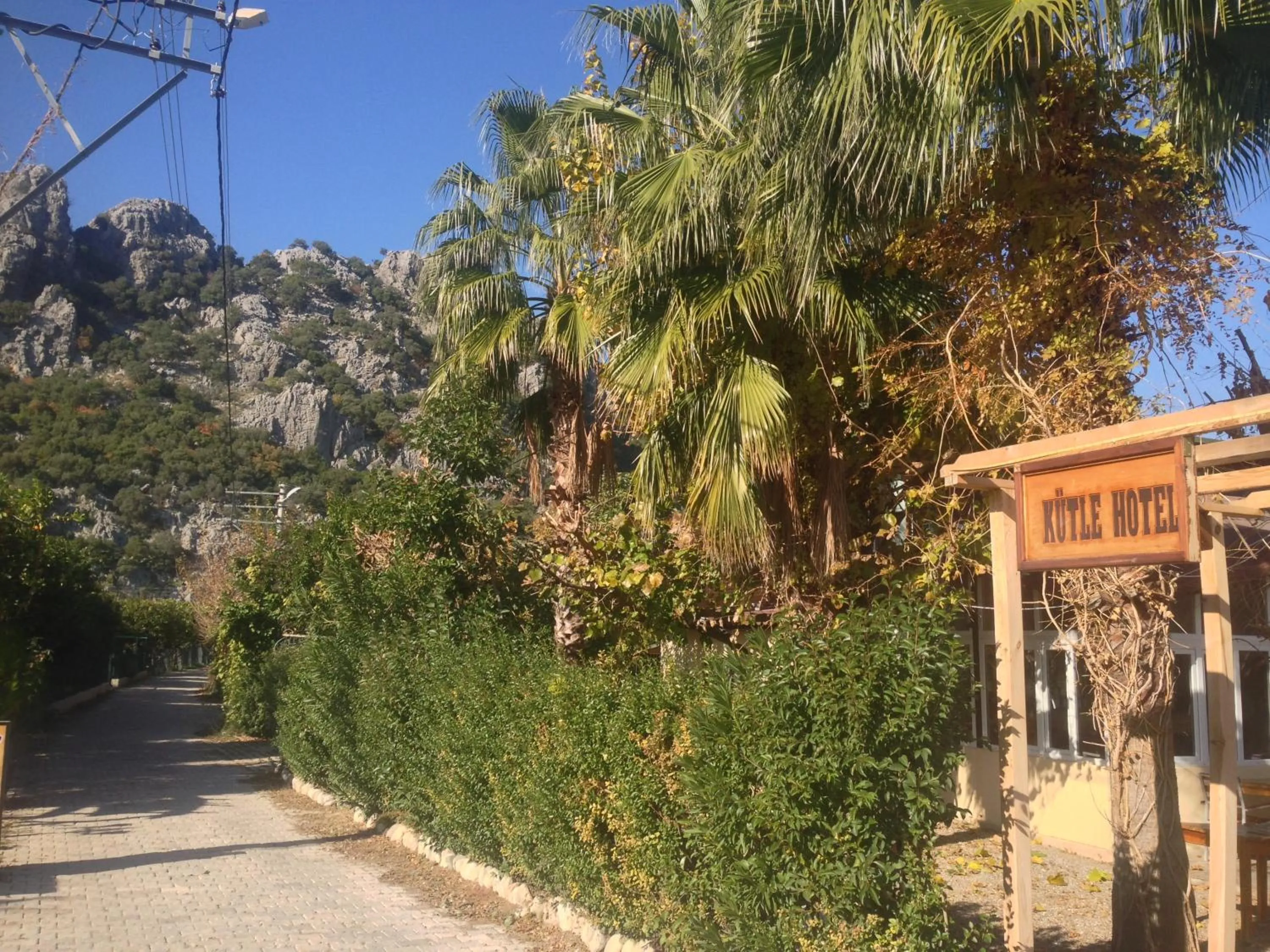 Facade/entrance in Kutle Hotel