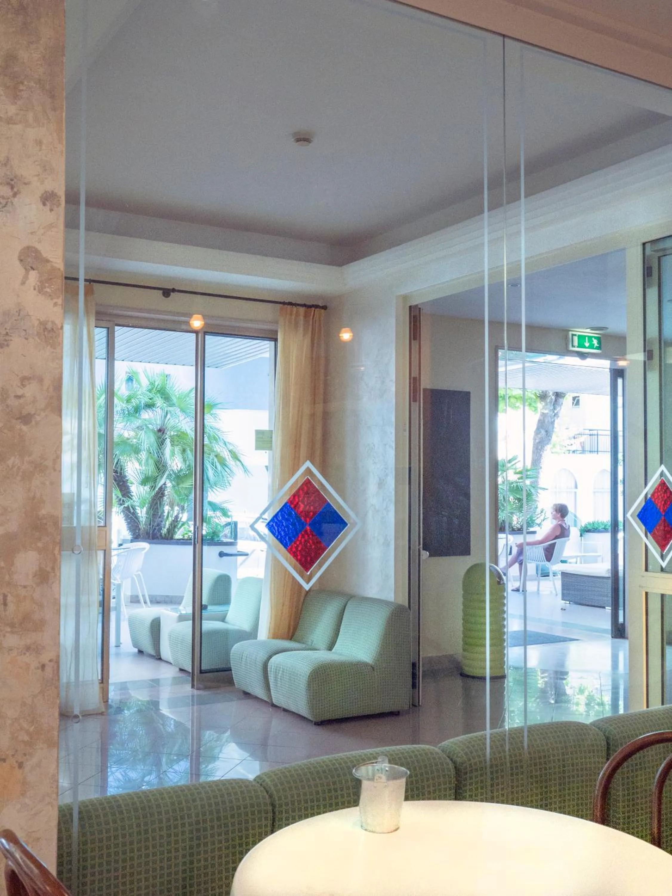 Lobby or reception in Hotel Montecarlo