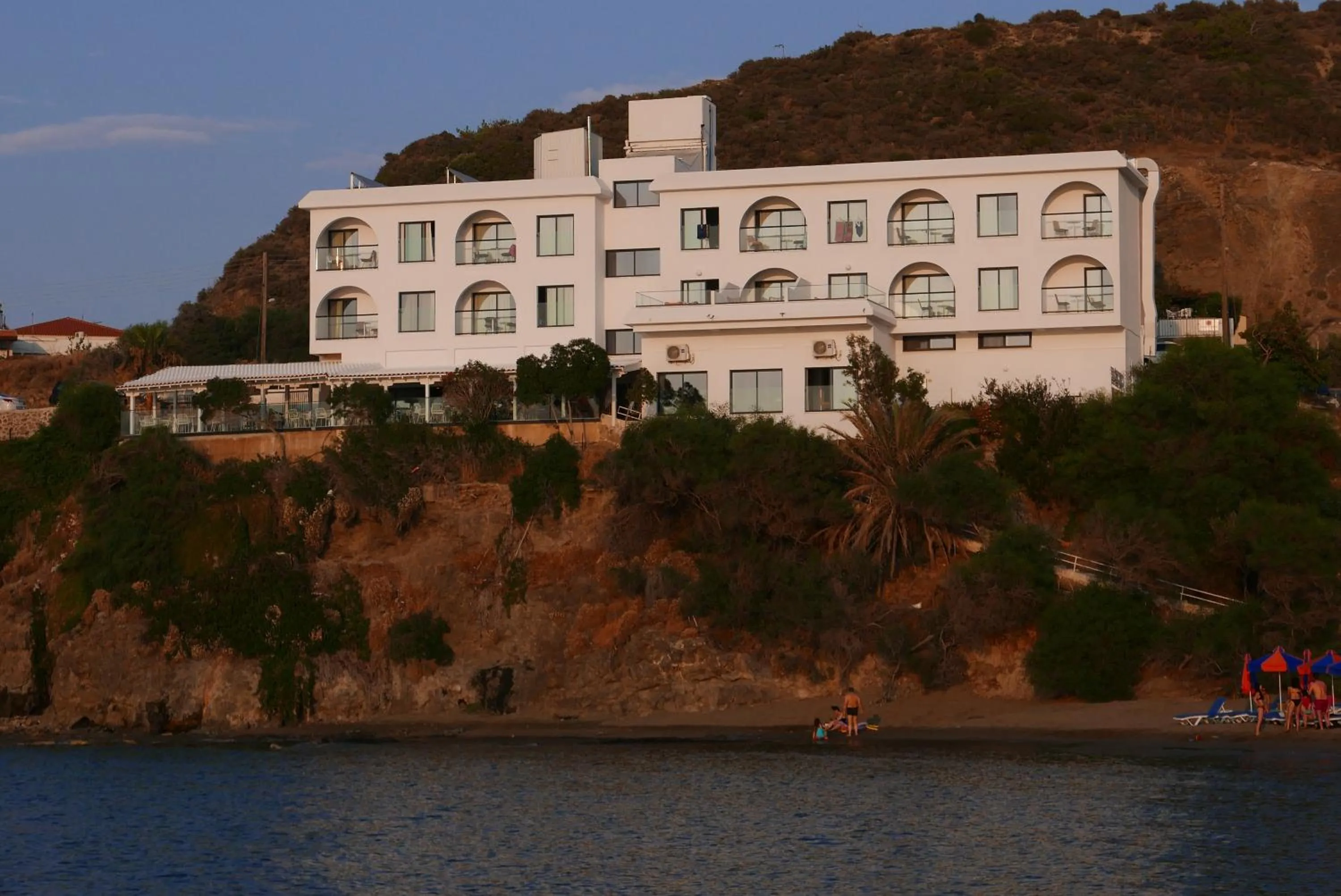 Property building in E.J. Pyrgos Bay Hotel