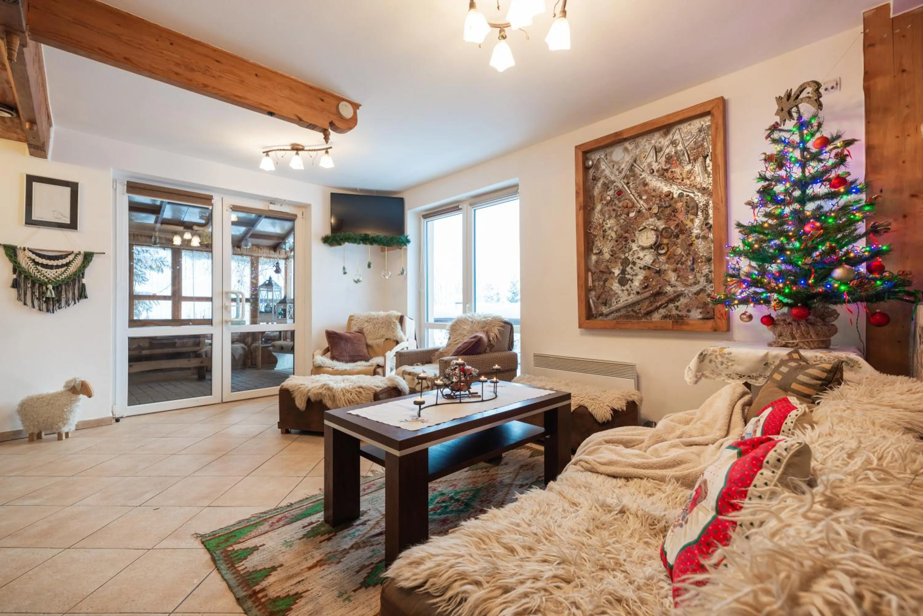 Living room in Bacówka u Winiarskich