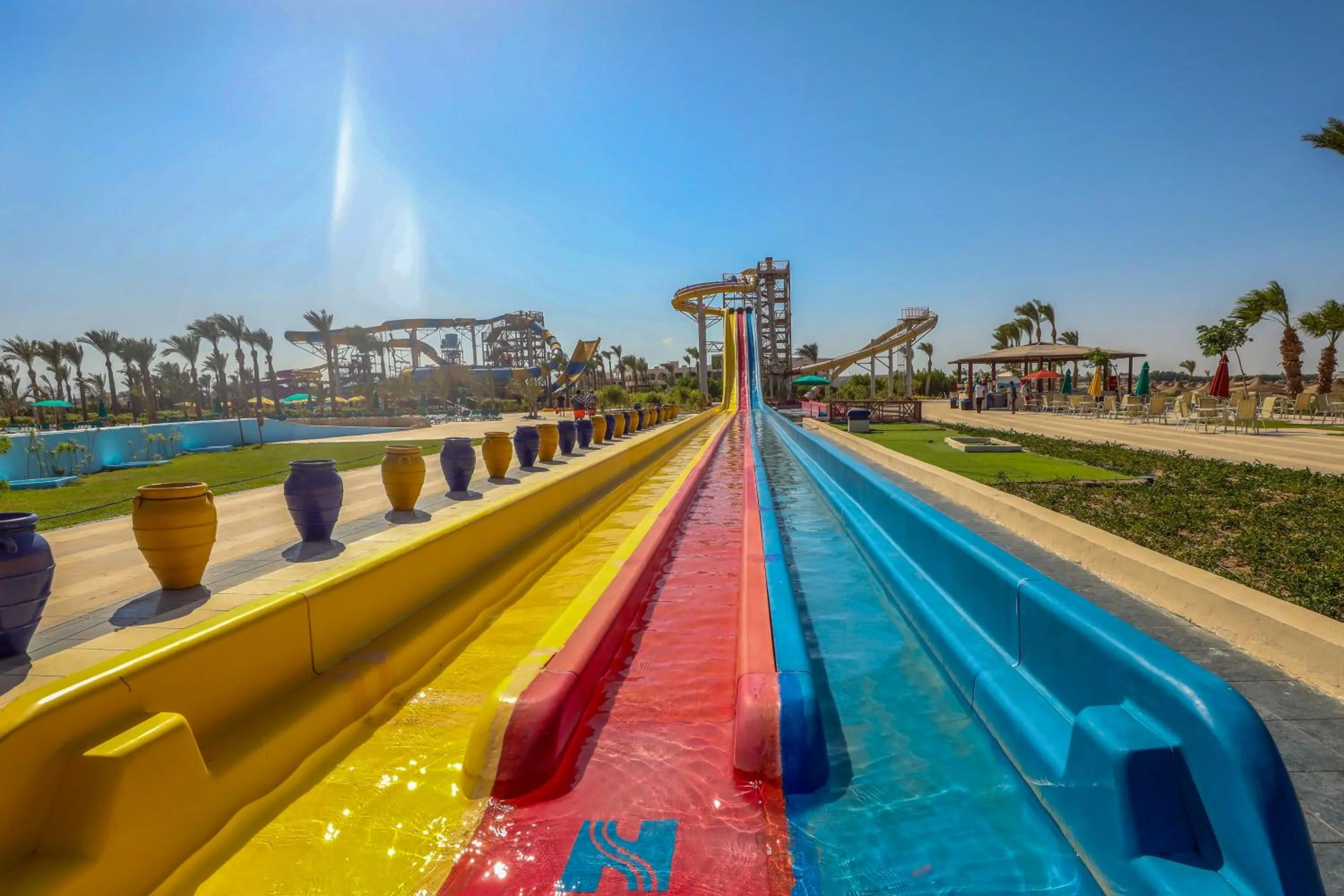 Aqua park in Calimera Blend Paradise