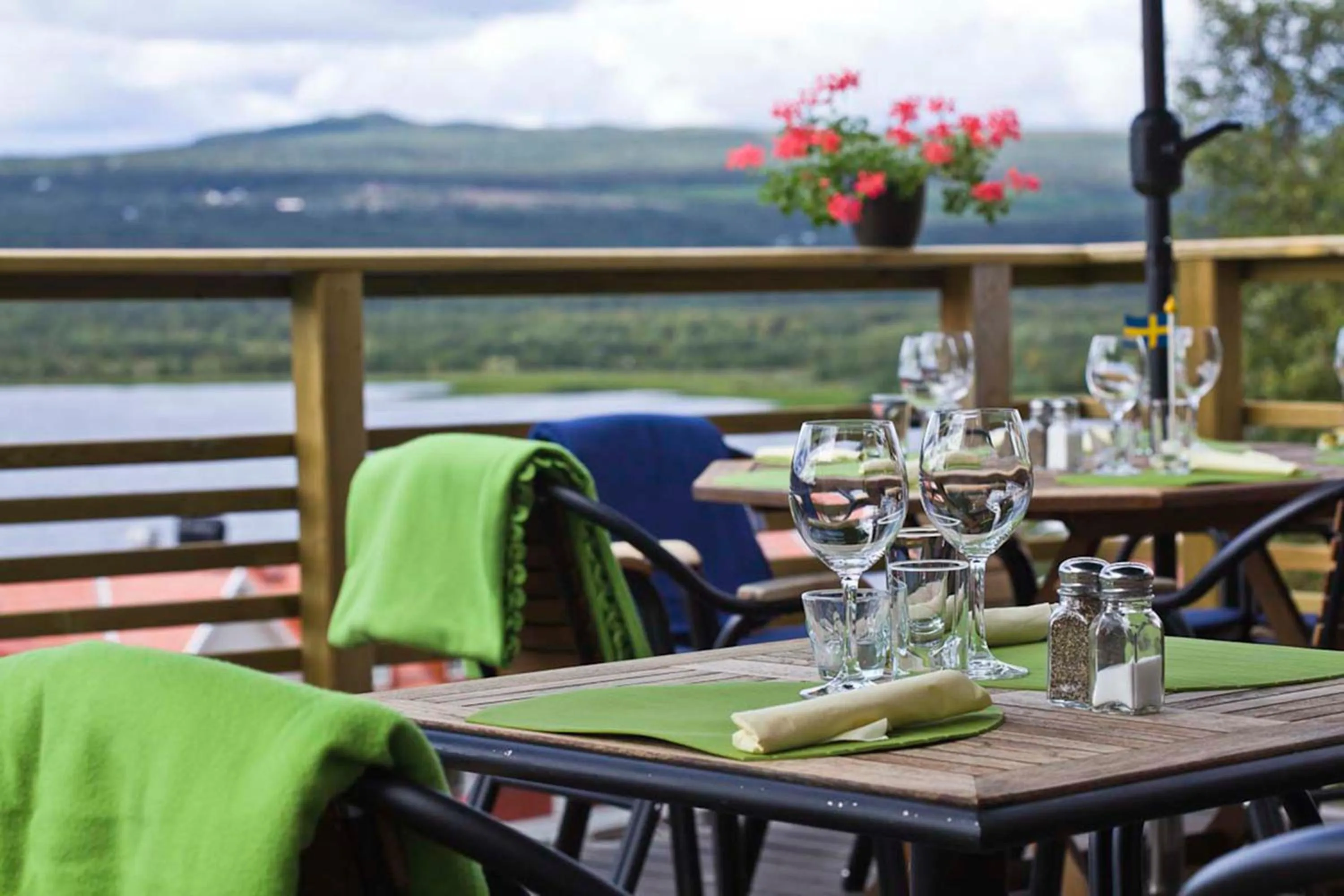 Balcony/Terrace in Hotell Funäsdalen