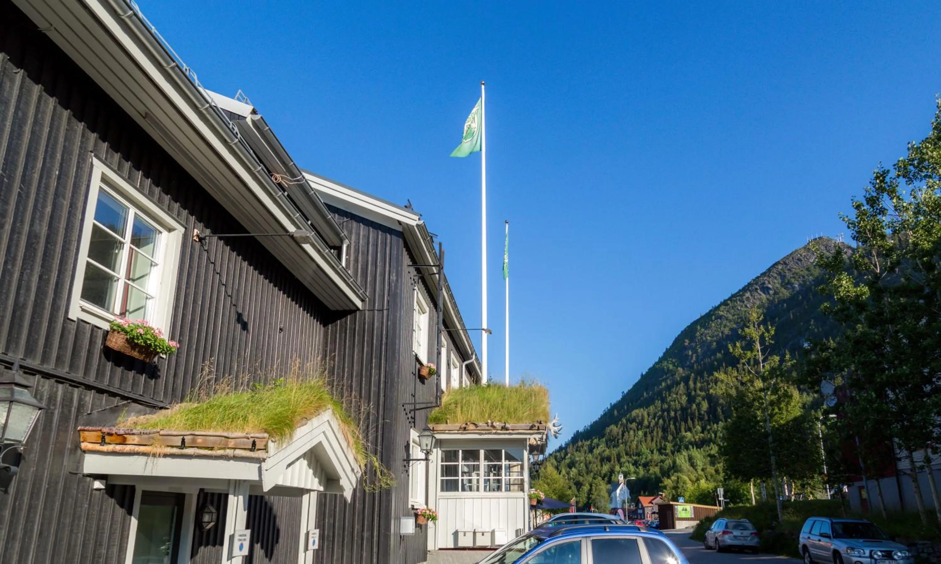 Facade/entrance in Hotell Funäsdalen