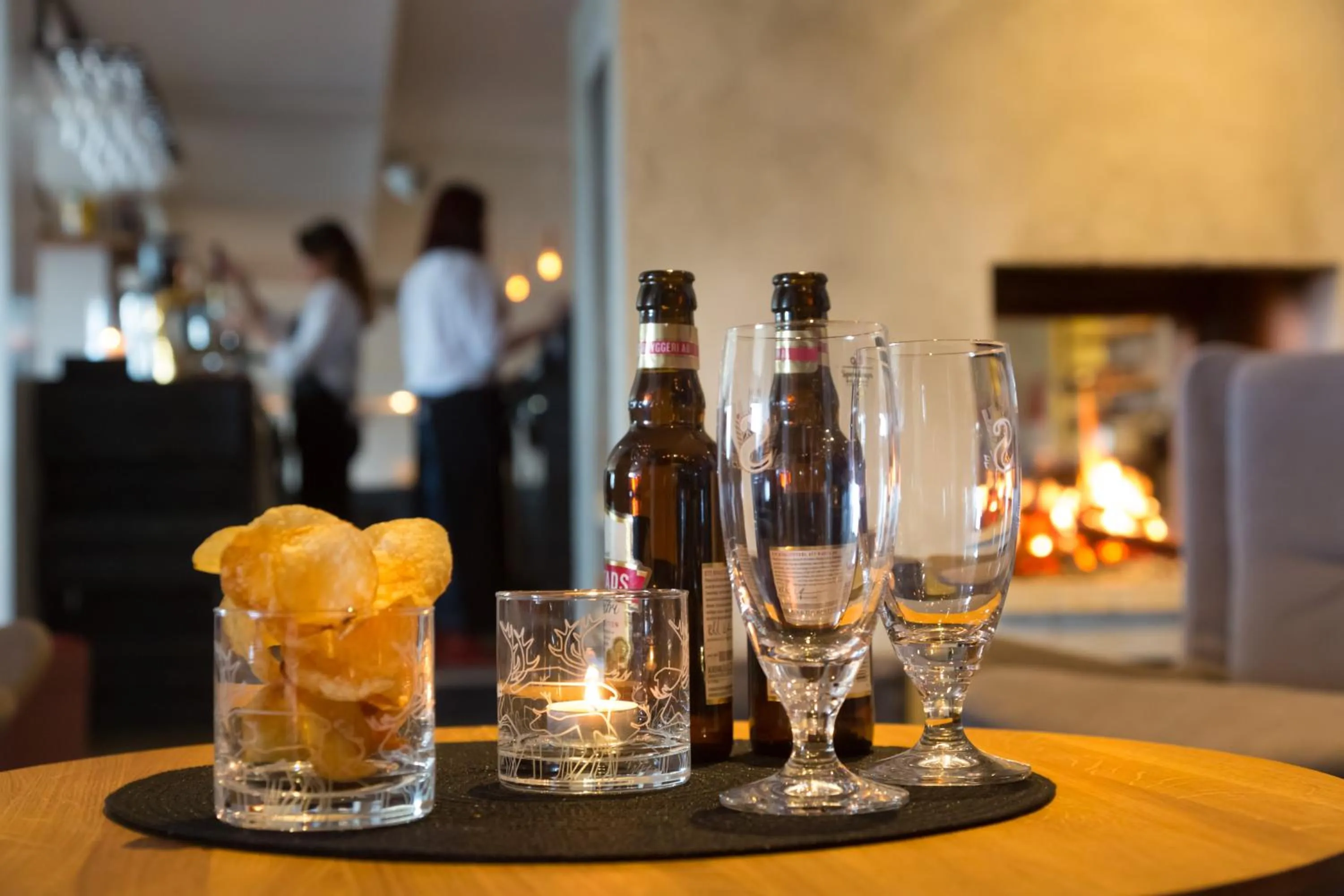 Lounge or bar in Hotell Funäsdalen