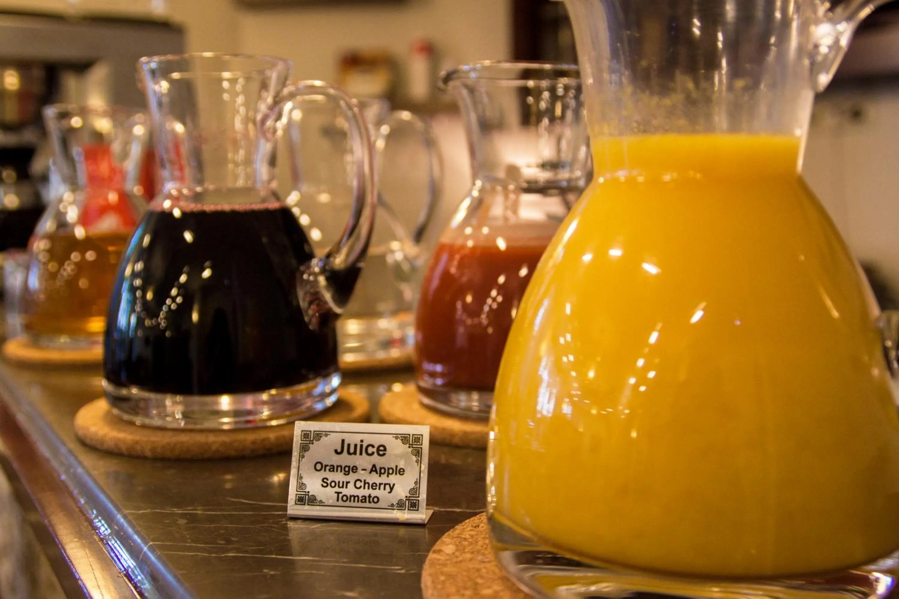 Continental breakfast in Recital Hotel