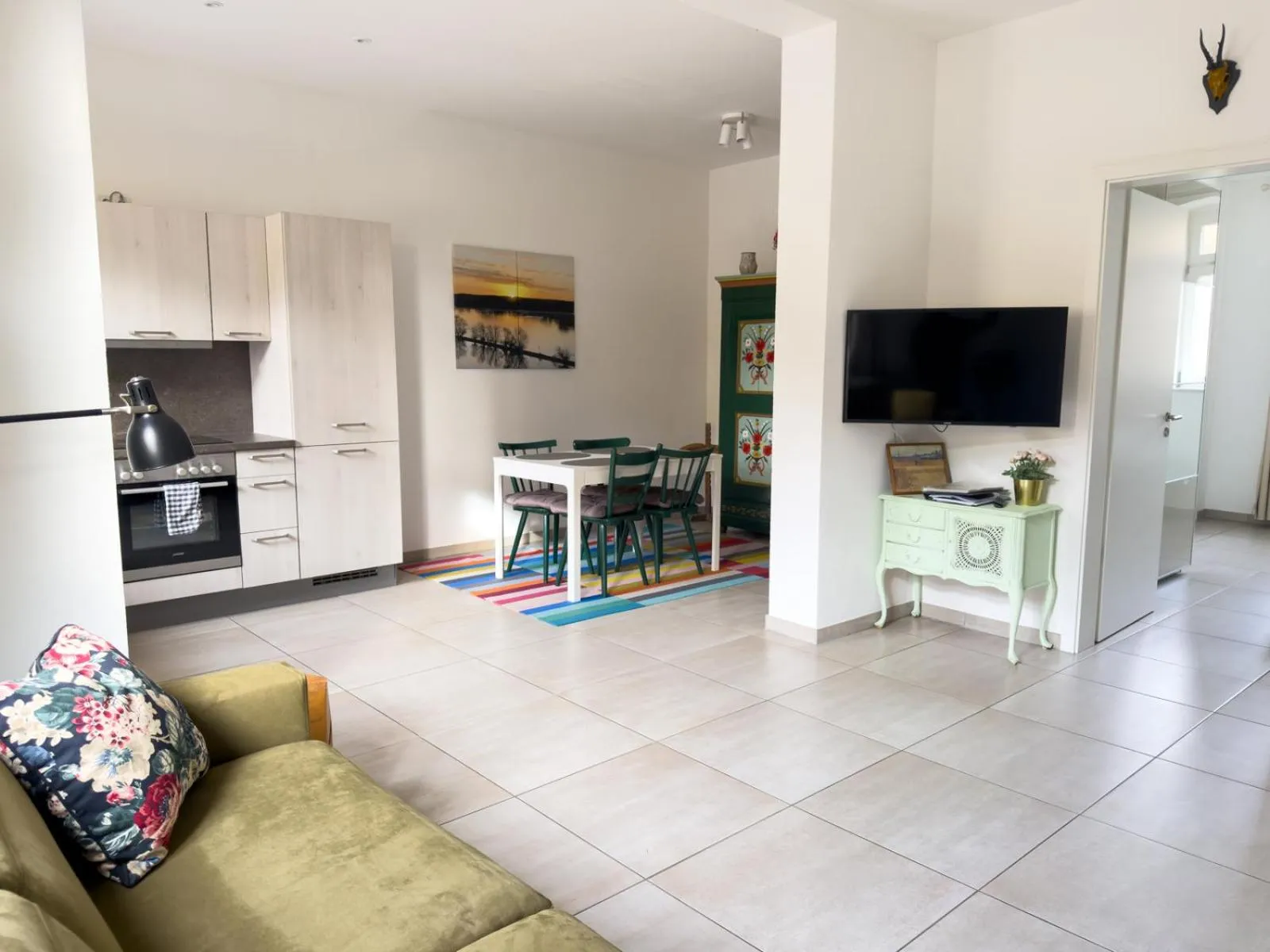 Living room in Ferienwohnung Hof Armada