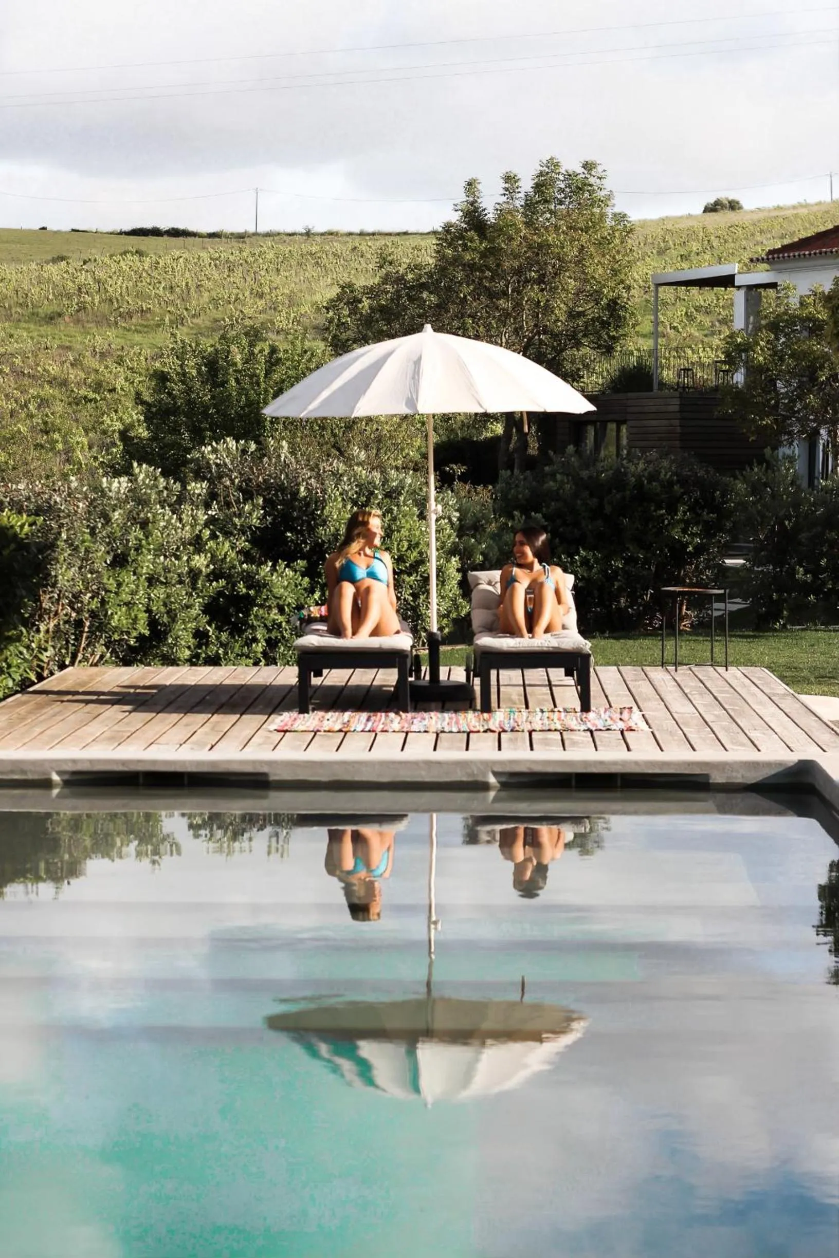 Pool view in CAMBEIROS - Guest House