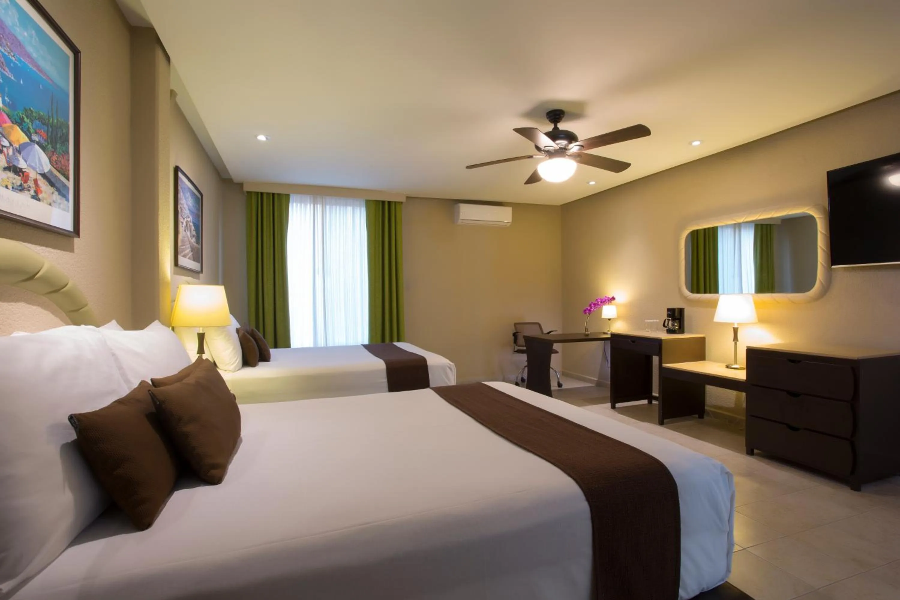 TV and multimedia, Bed in Gamma Cuernavaca Puerta Paraiso