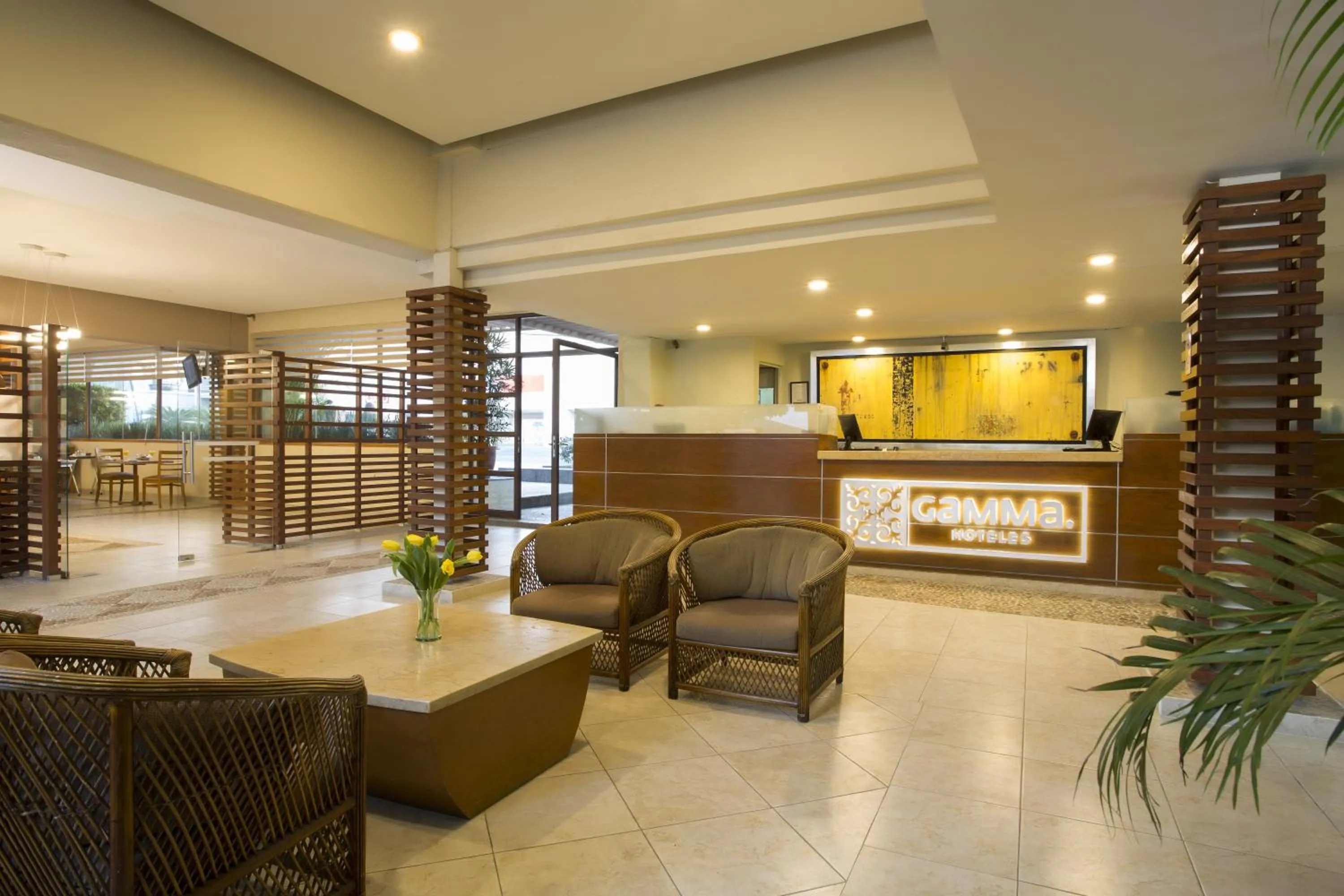 Lobby or reception in Gamma Cuernavaca Puerta Paraiso