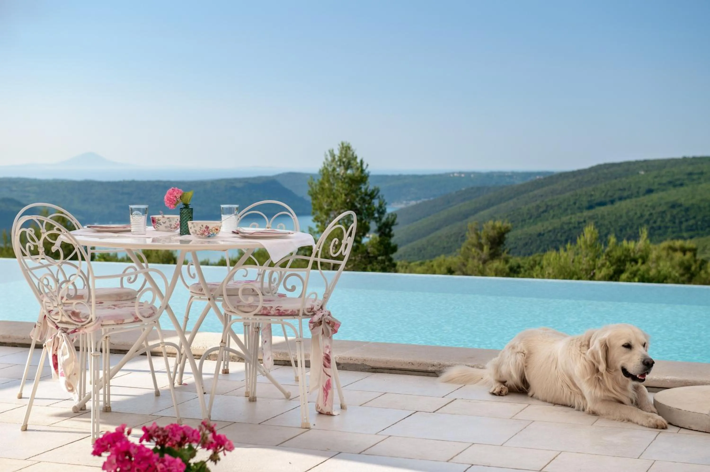 Swimming pool in VILLA STEFANIJA small Boutique hotel&restaurant