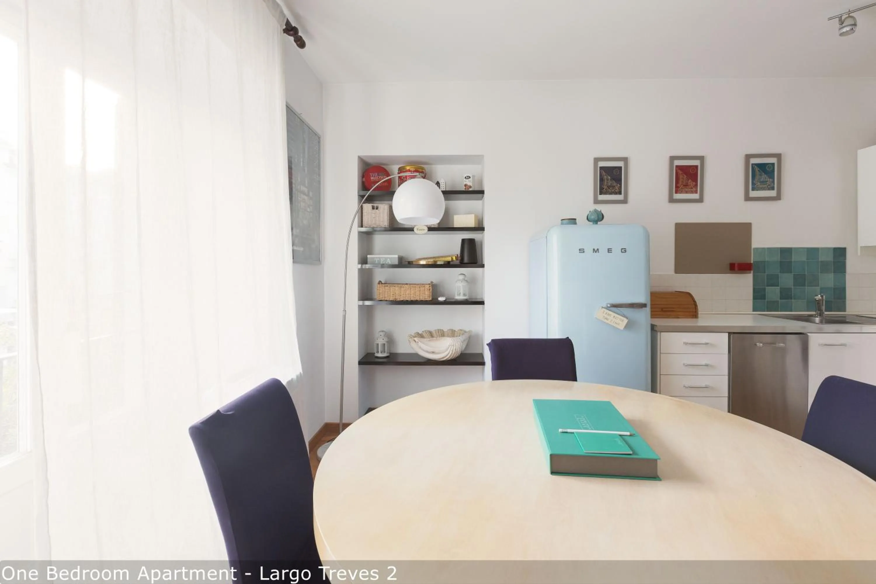 Living room in Brera Apartments in San Marco