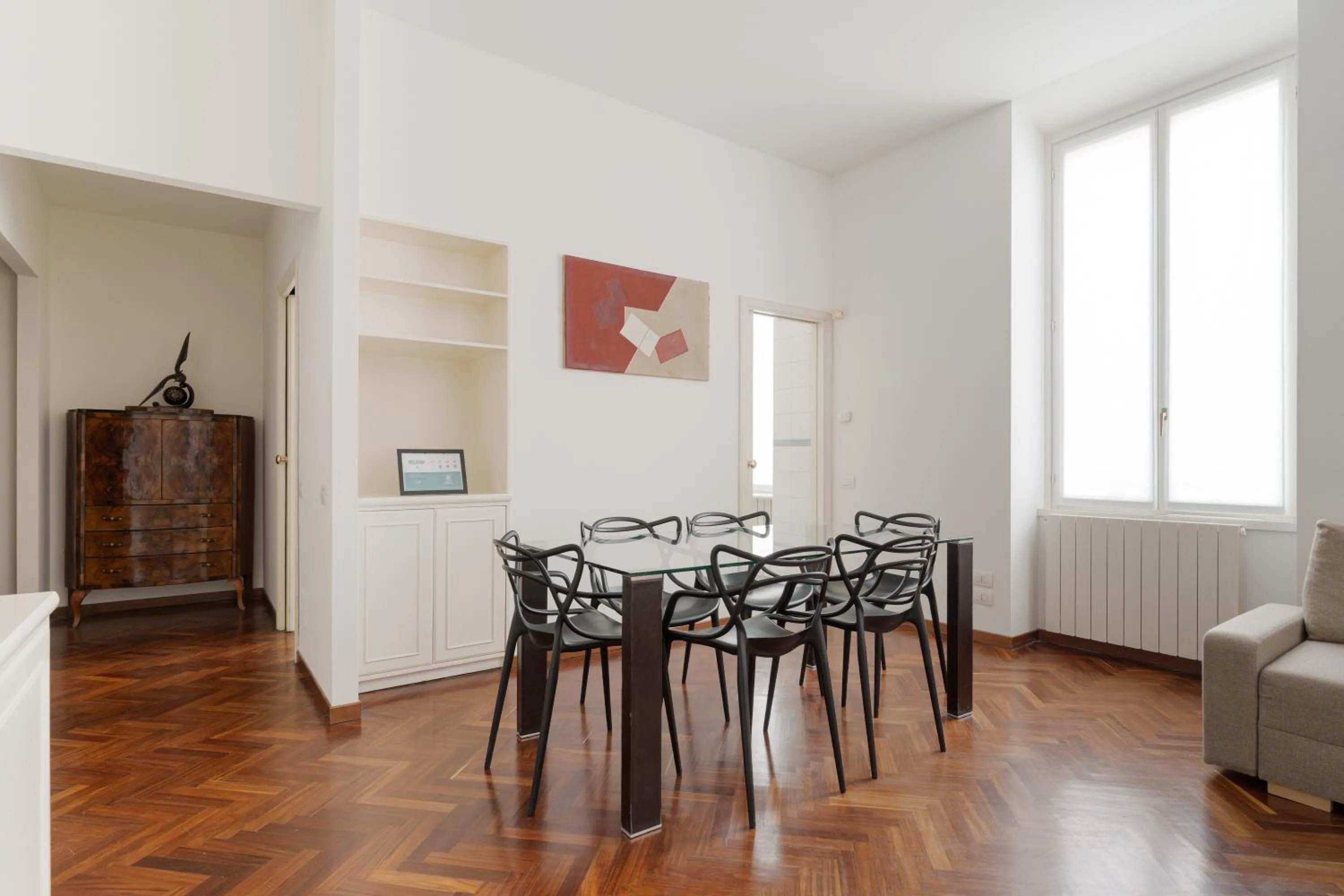 Living room in Brera Apartments in San Marco