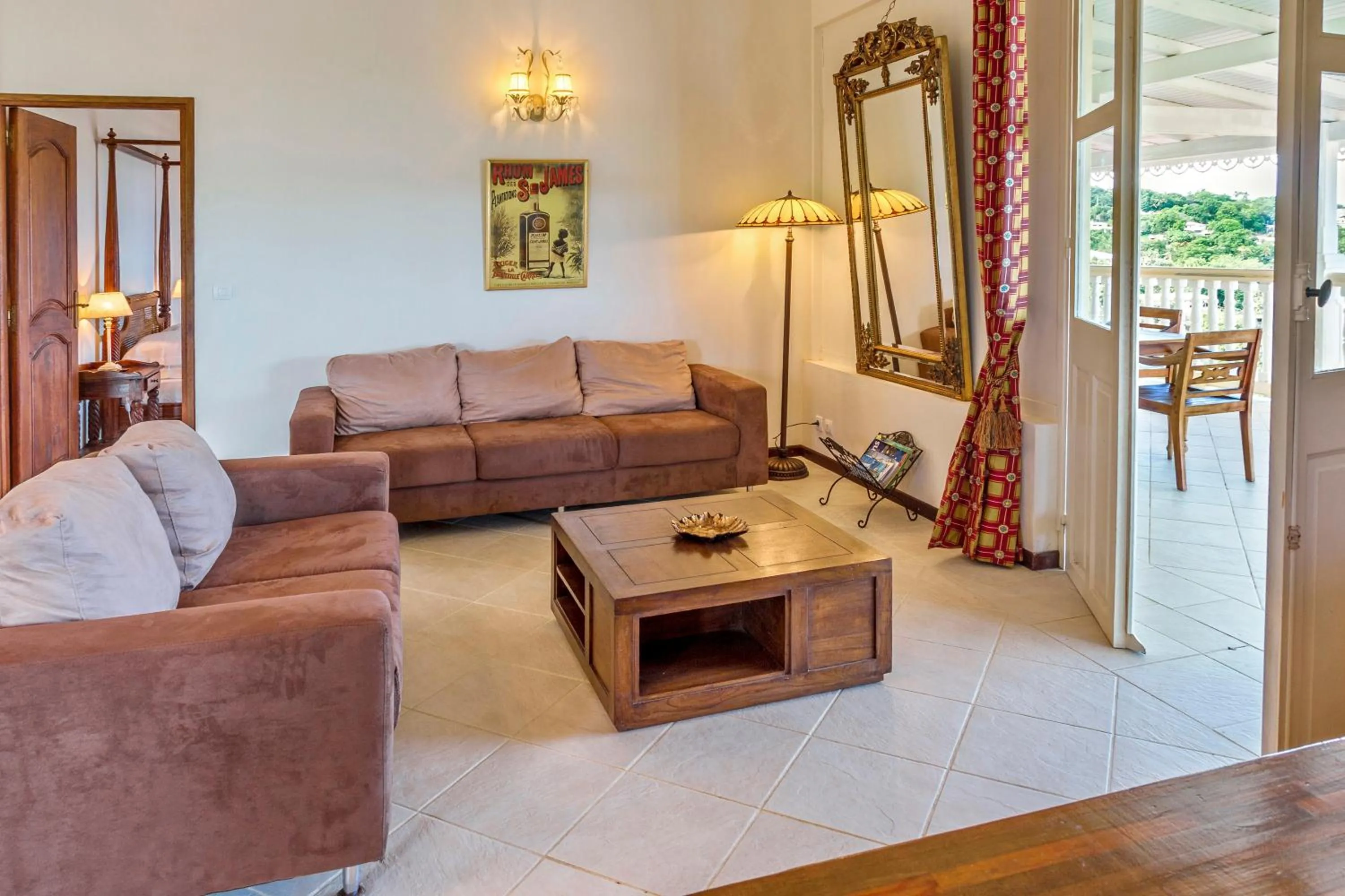 Living room in Le Domaine Saint Aubin
