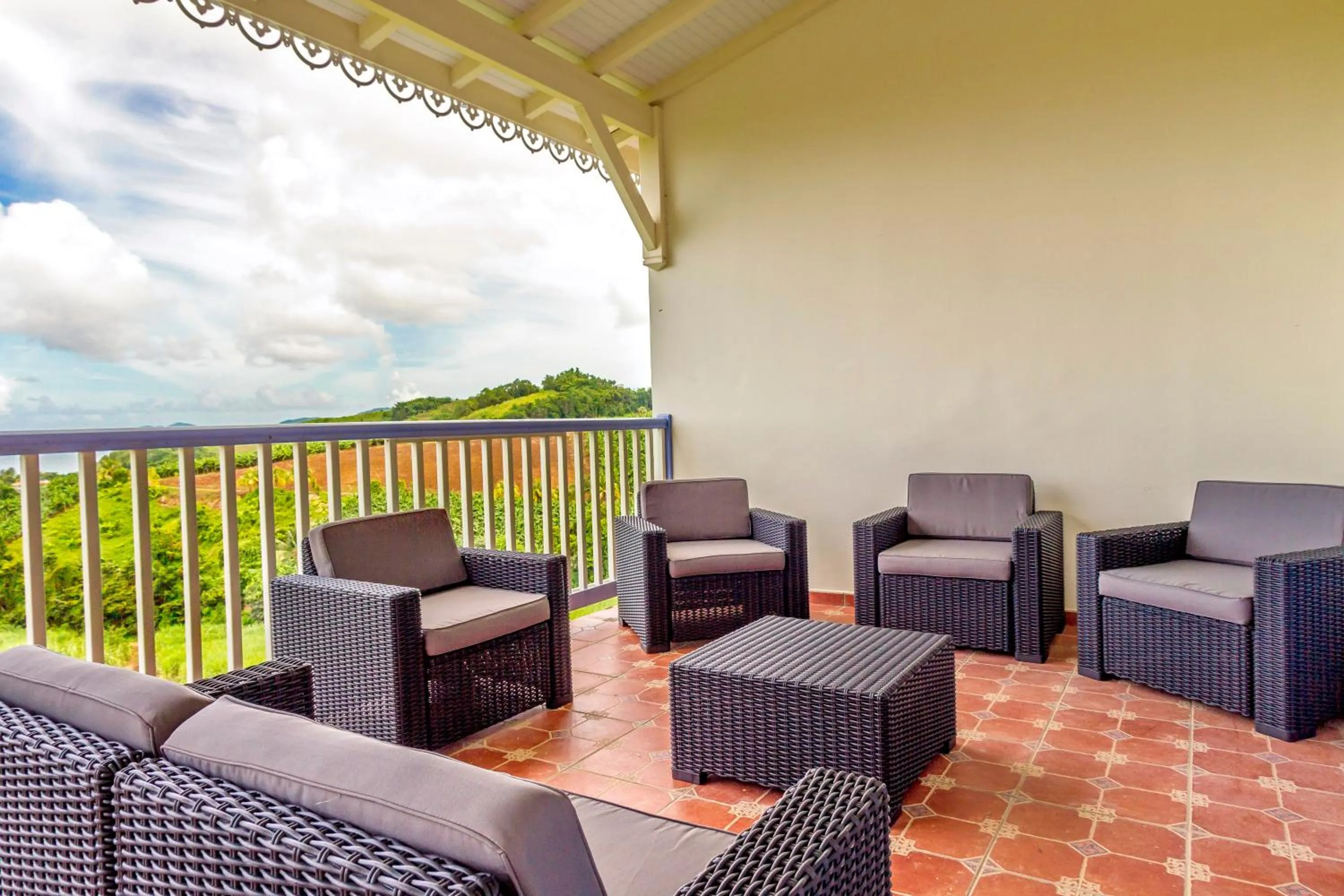 Patio in Le Domaine Saint Aubin