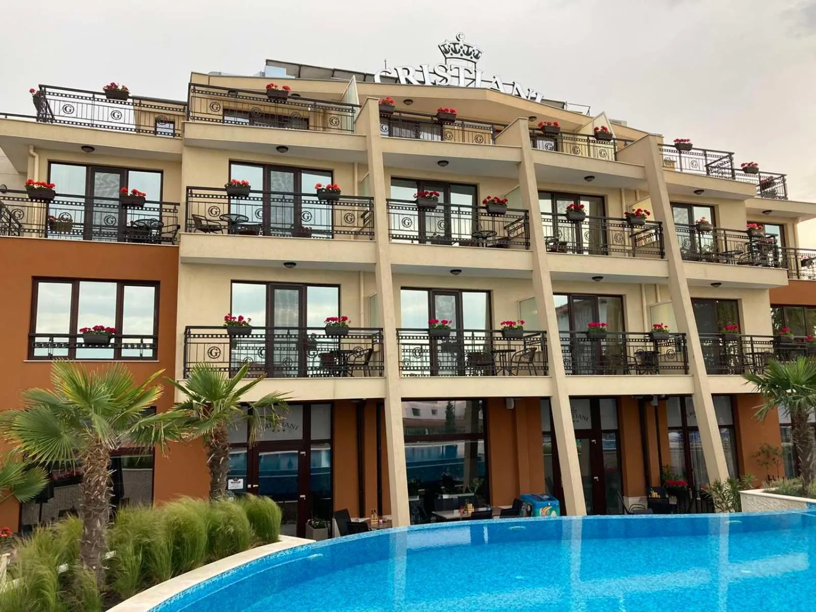 Property building in Cristiani Hotel Sozopol
