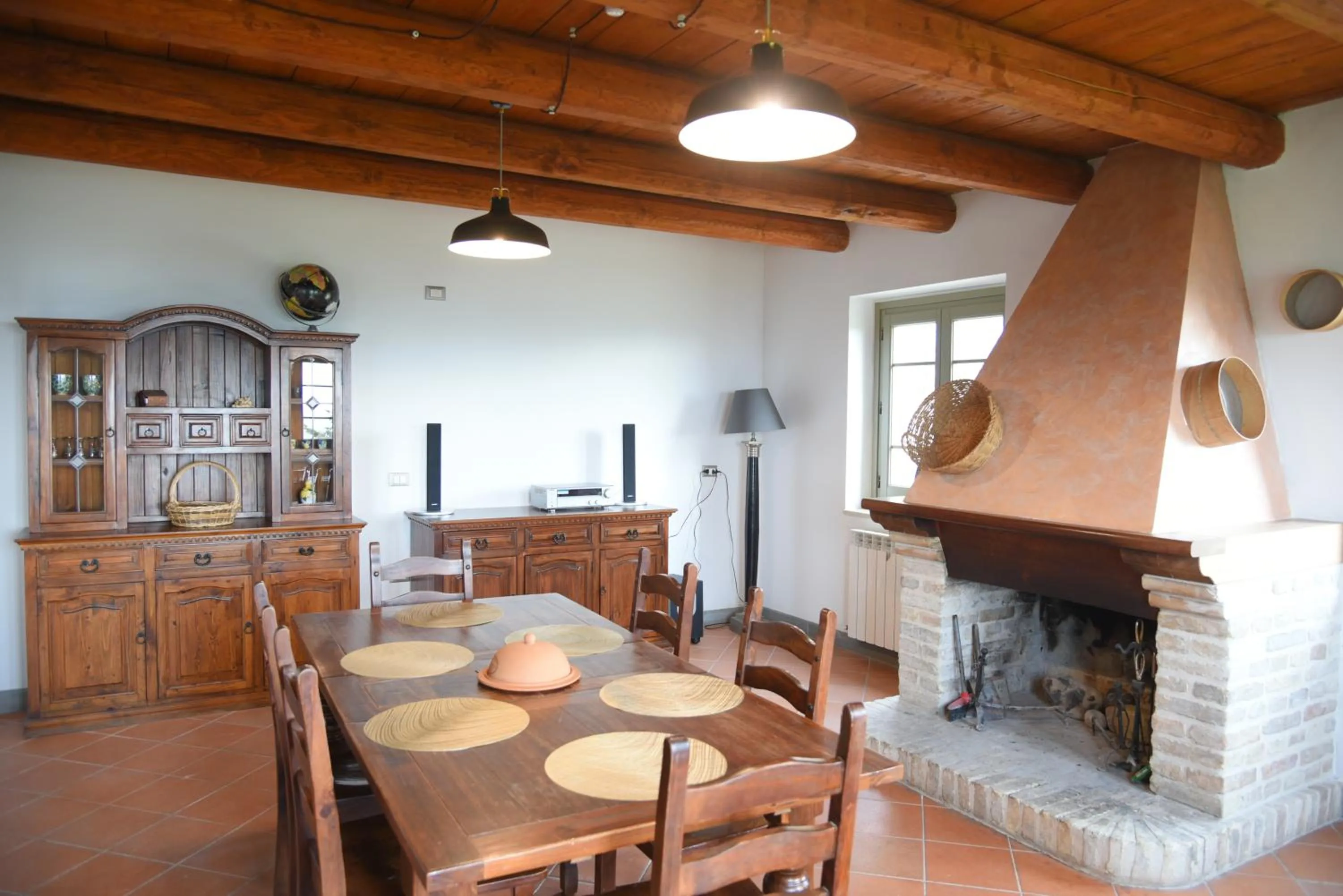 Living room in La Casa Nel Bosco