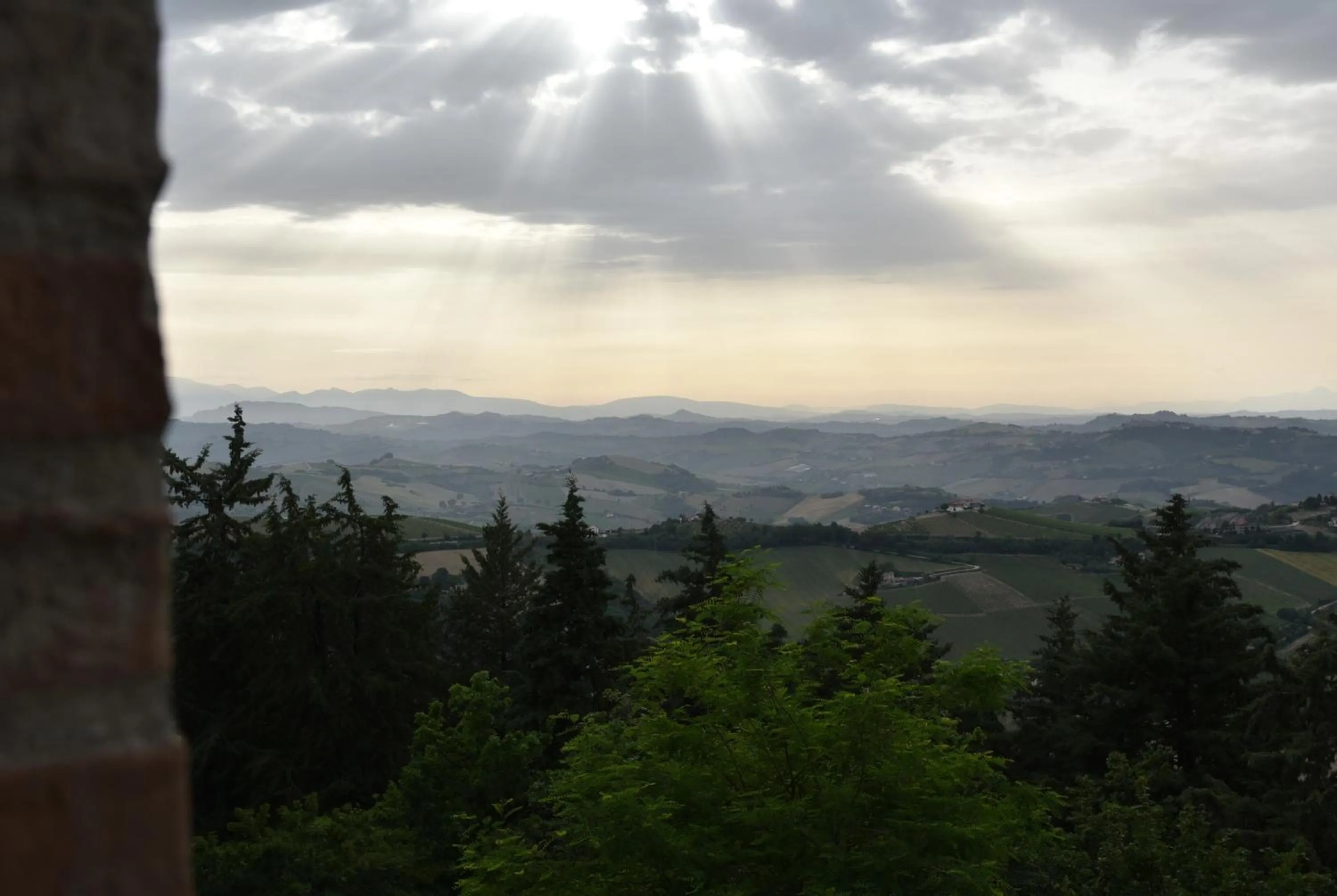 Mountain view in La Casa Nel Bosco