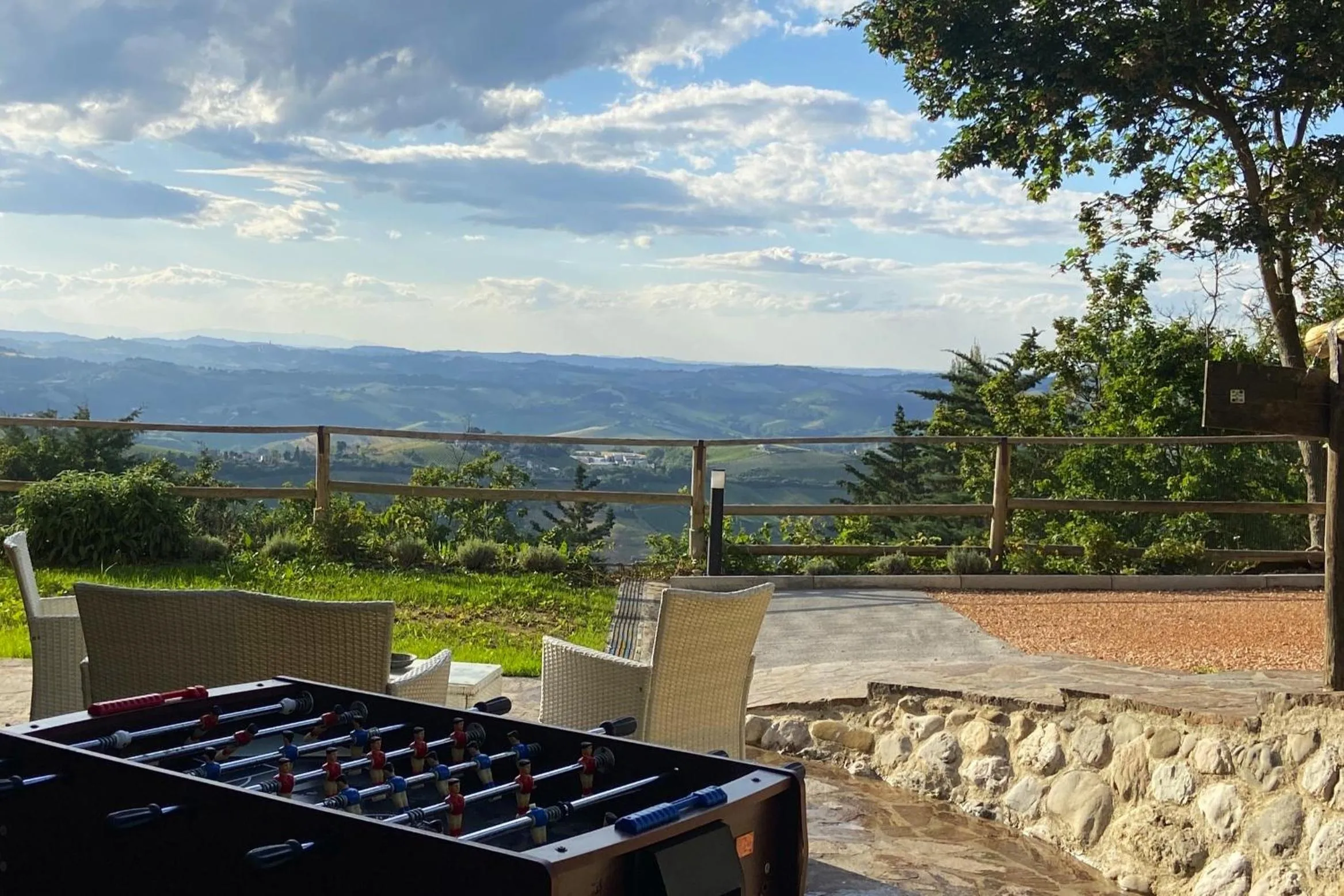 Day in La Casa Nel Bosco