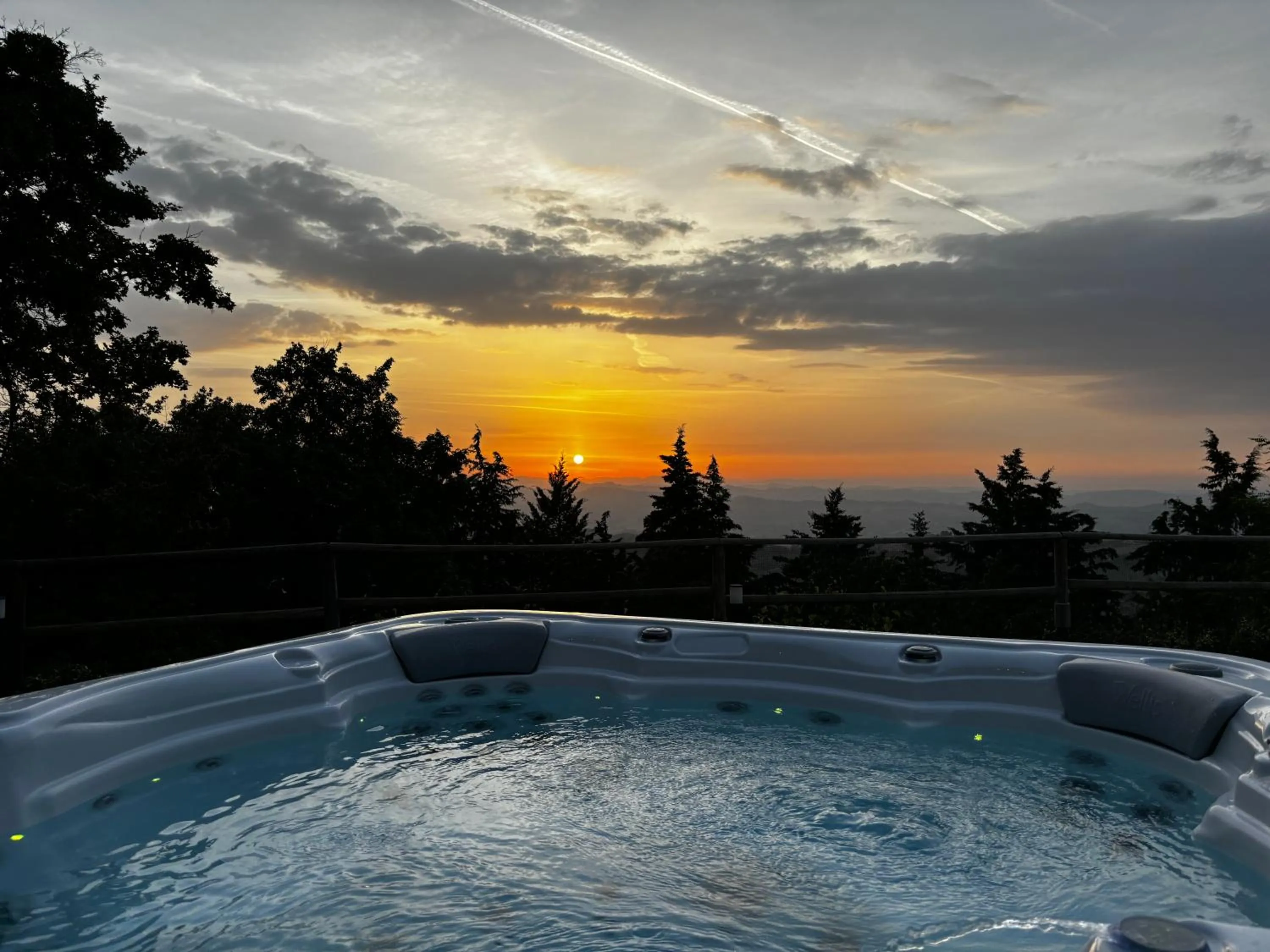 Open Air Bath in La Casa Nel Bosco