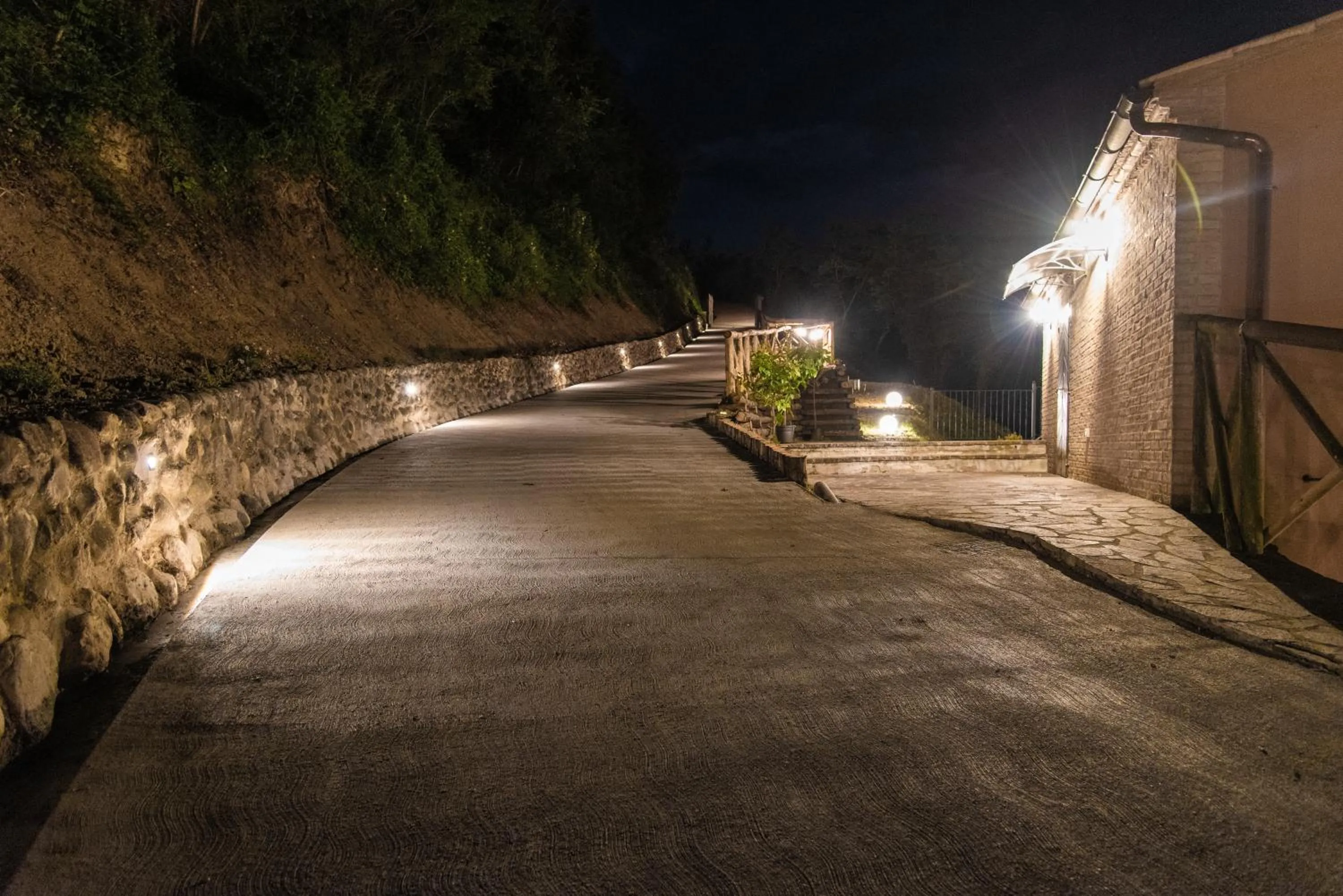 Night in La Casa Nel Bosco