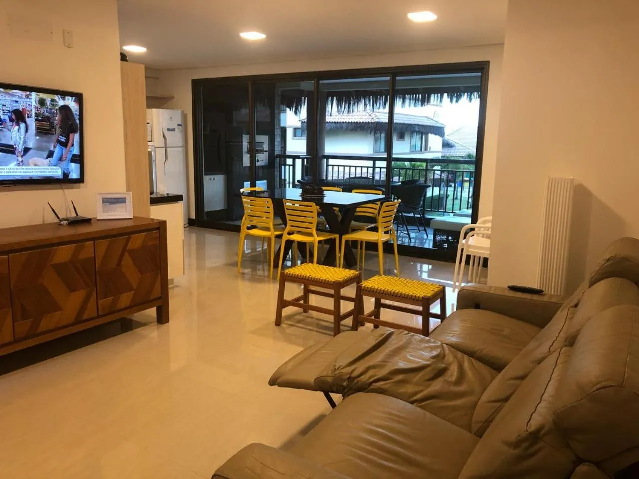 Living room in Manhattan Beach Riviera