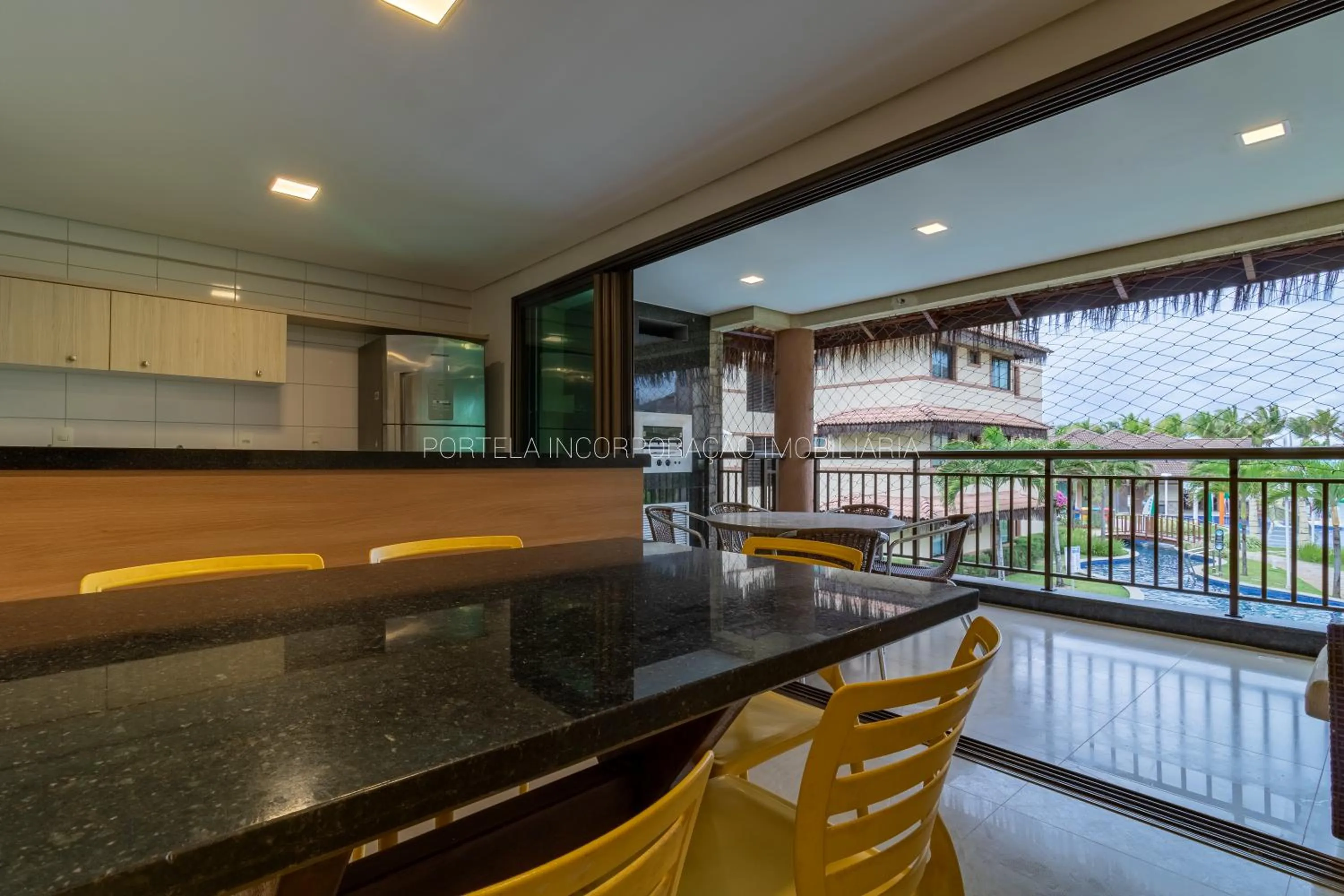 Dining area in Manhattan Beach Riviera