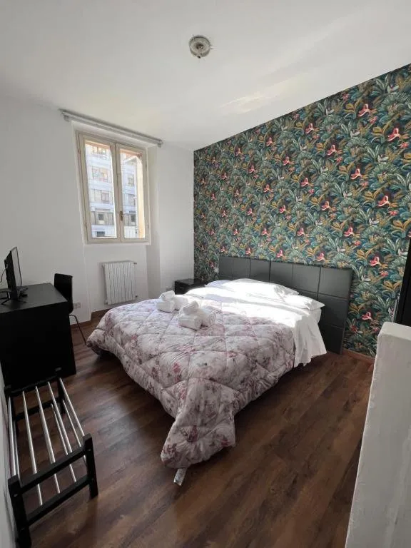 Bed in Hotel Brenta