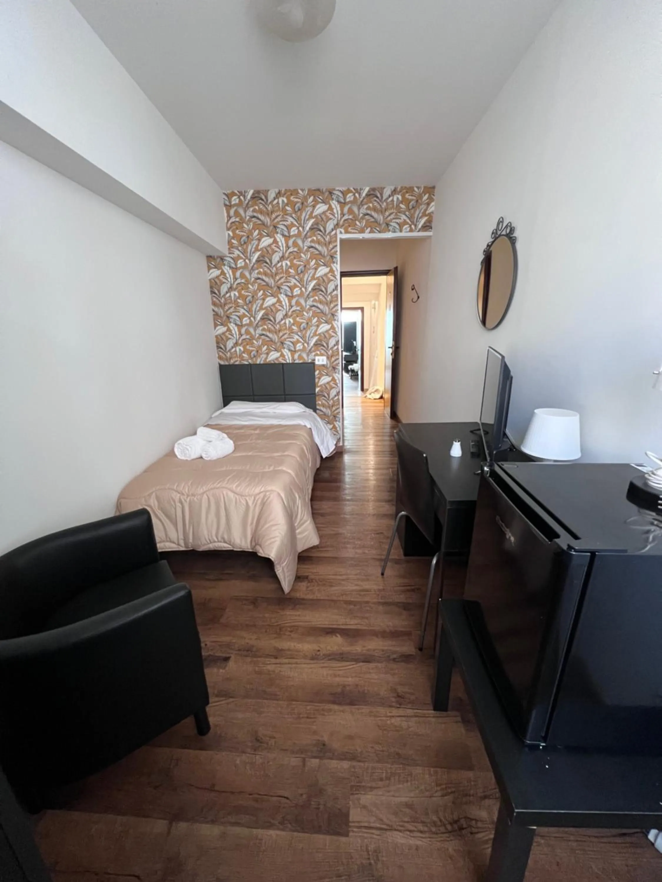 Bed in Hotel Brenta