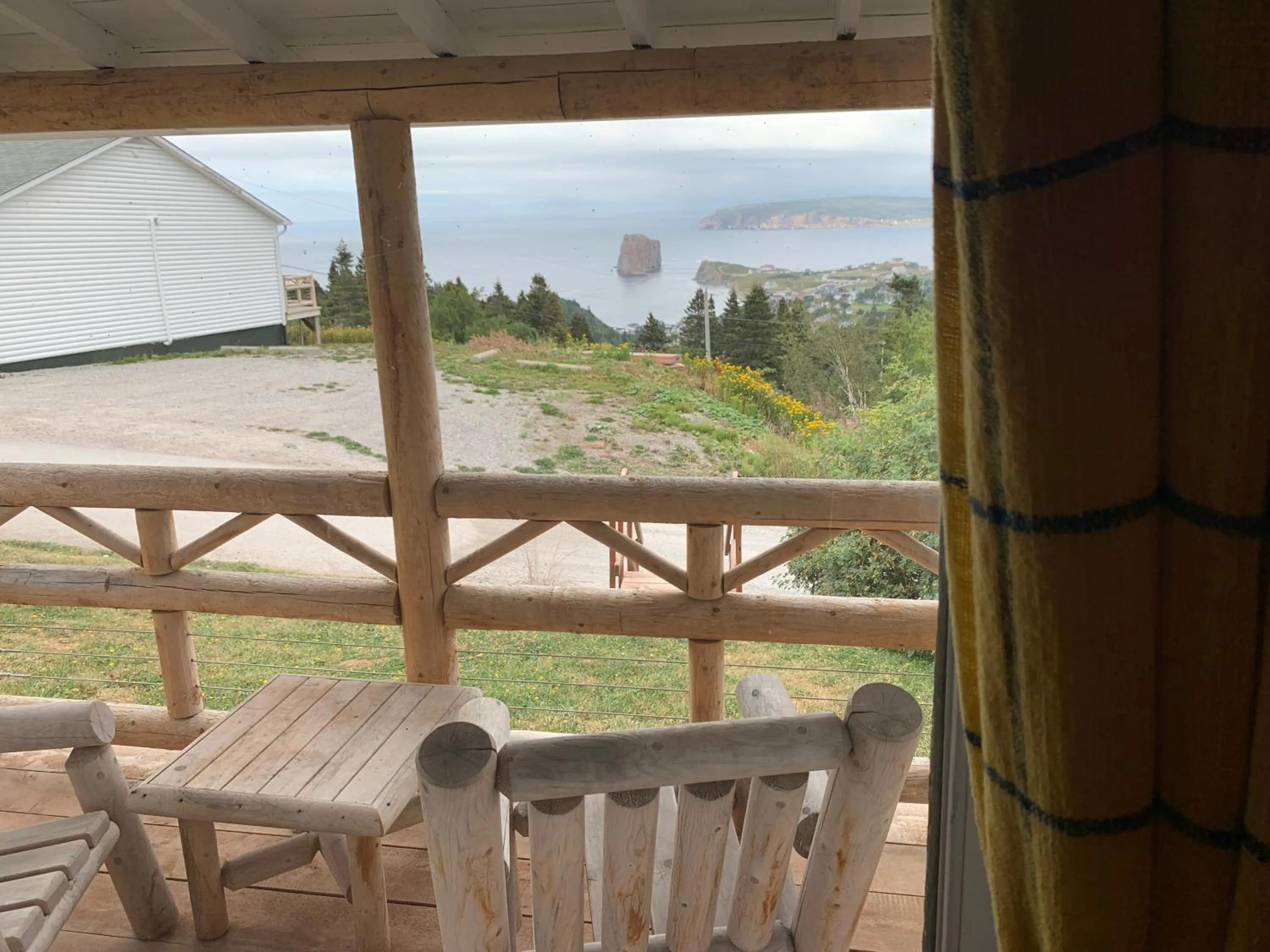 View (from property/room) in Au Pic de l'Aurore Motel-Chalets