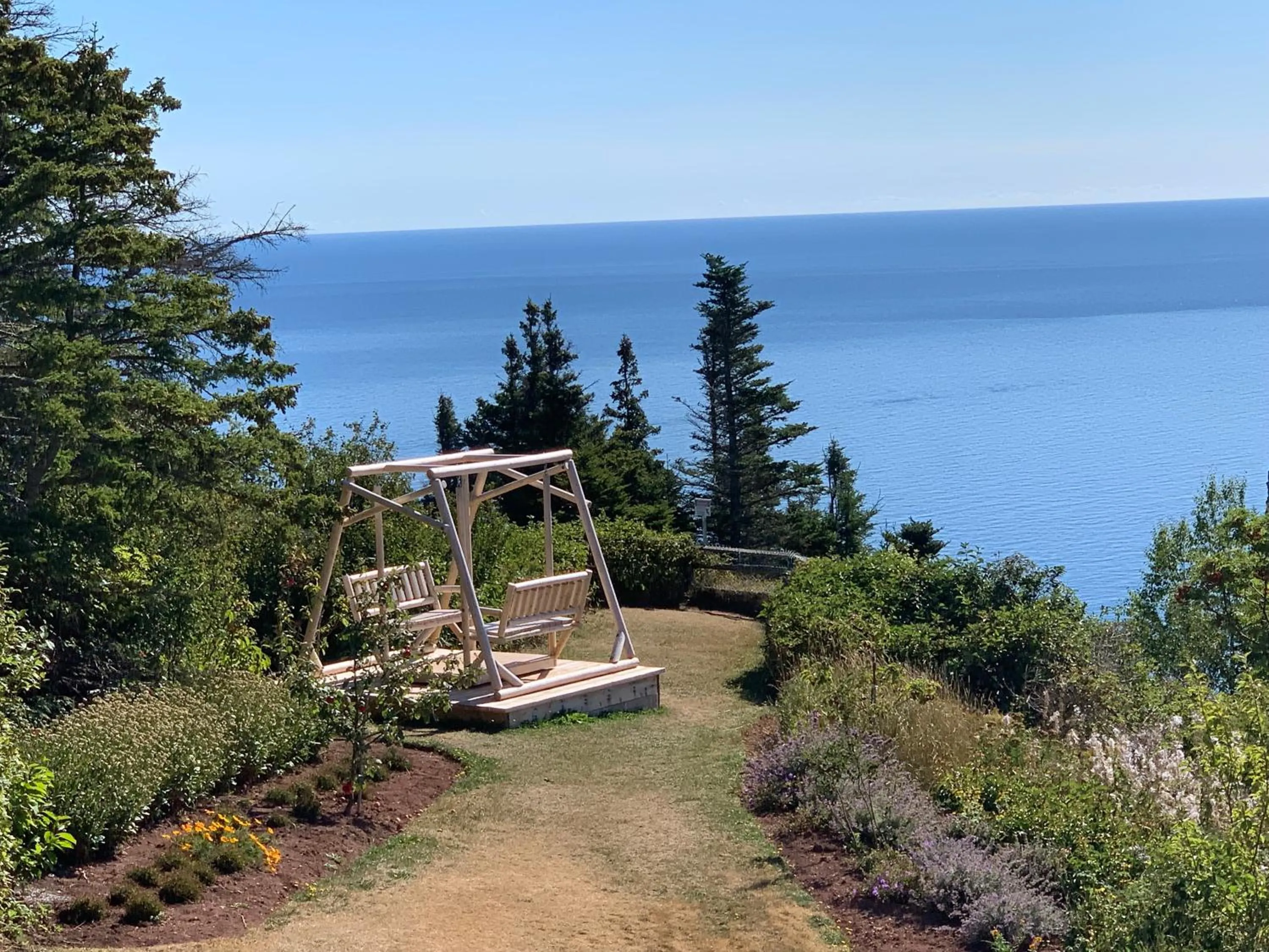 View (from property/room) in Au Pic de l'Aurore Motel-Chalets