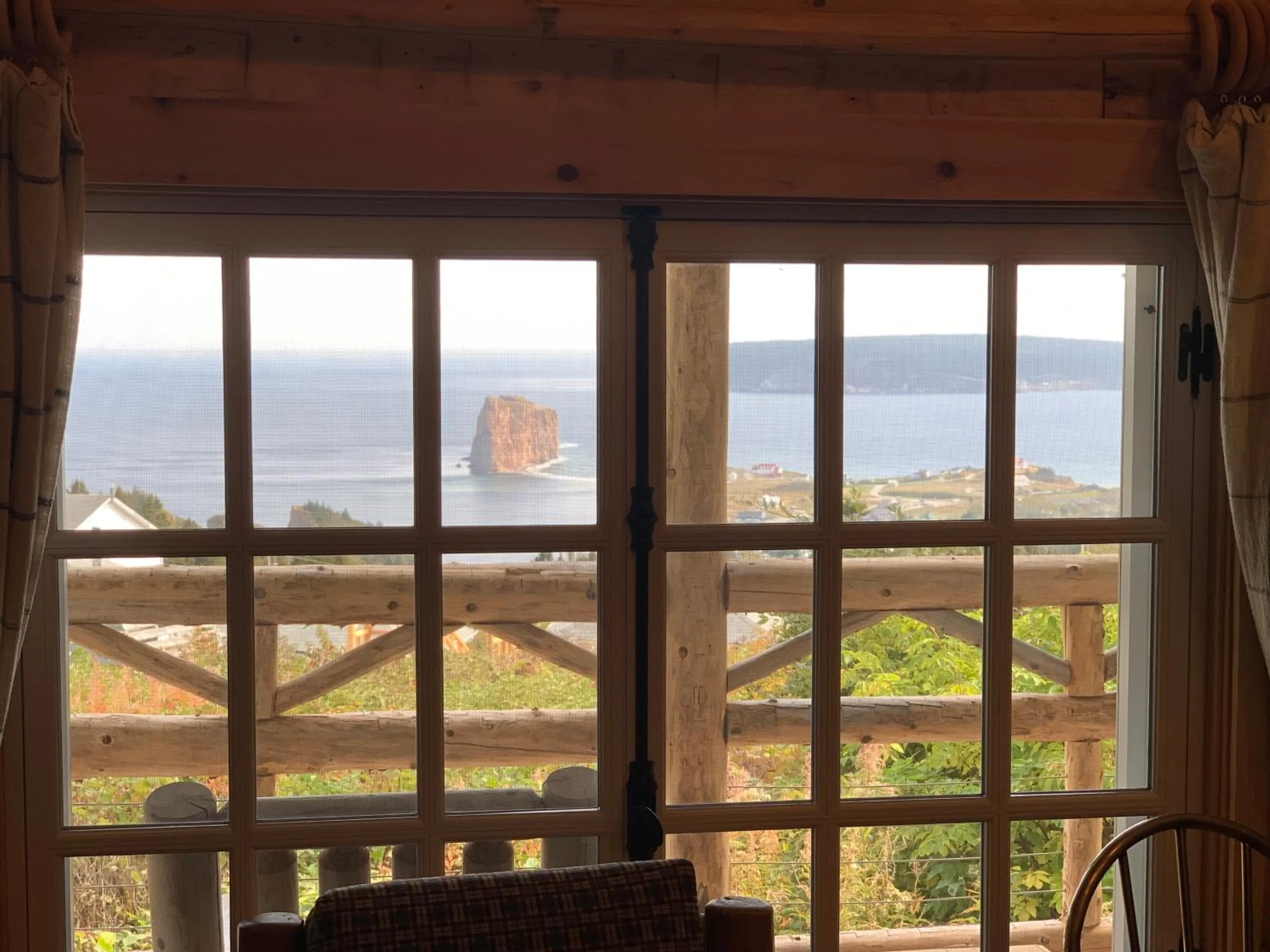 View (from property/room) in Au Pic de l'Aurore Motel-Chalets