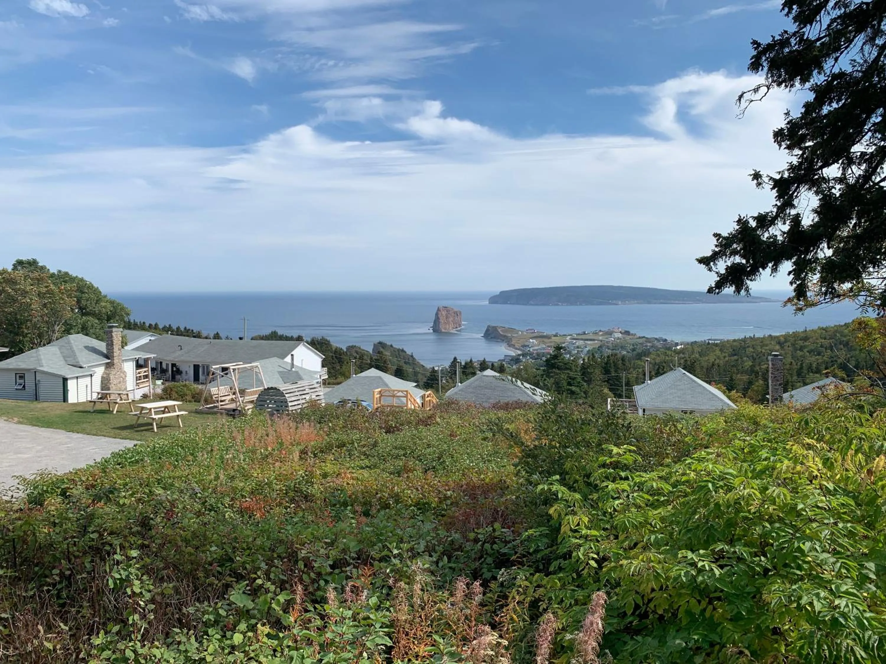 View (from property/room) in Au Pic de l'Aurore Motel-Chalets