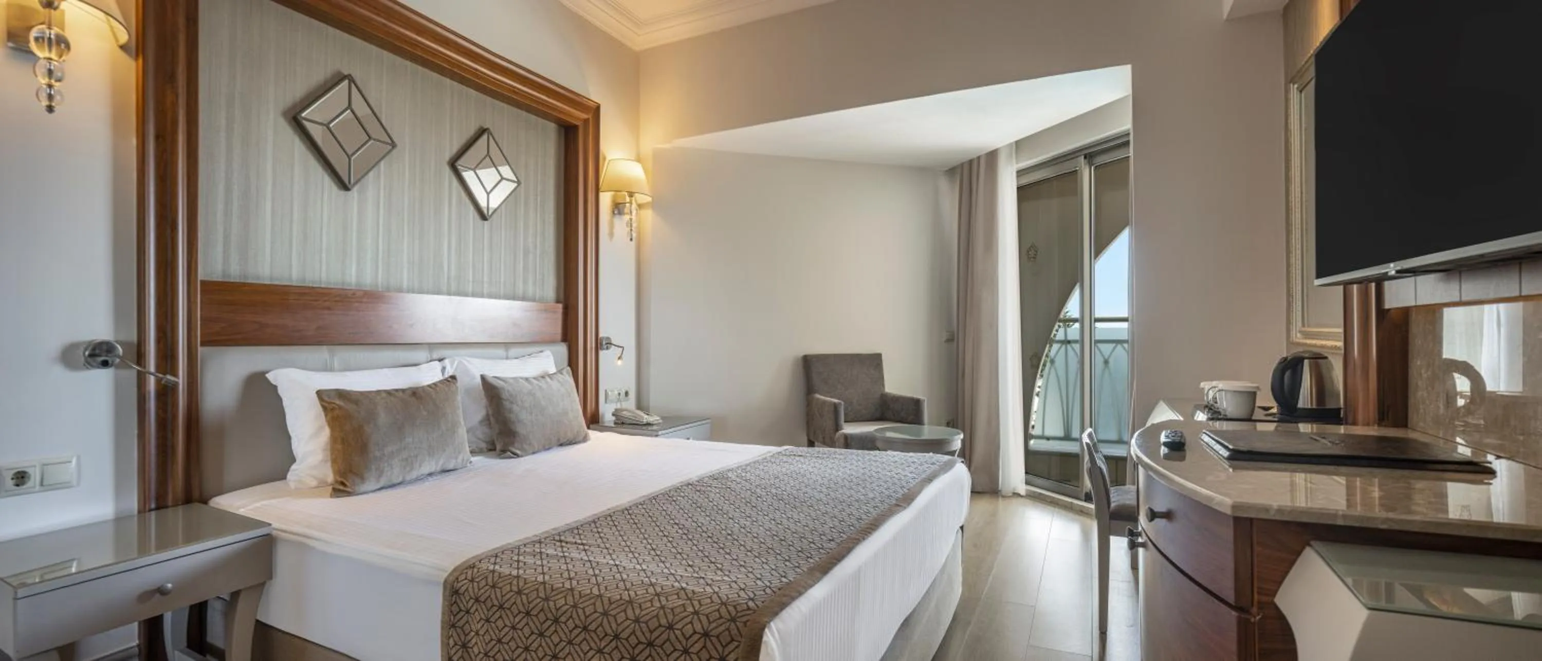 Bed in Side Star Resort Hotel - Ultra All Inclusive