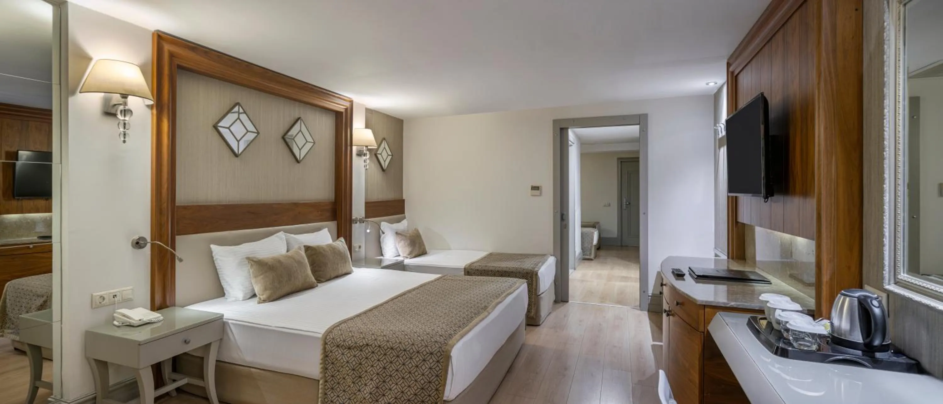 Bed in Side Star Resort Hotel - Ultra All Inclusive